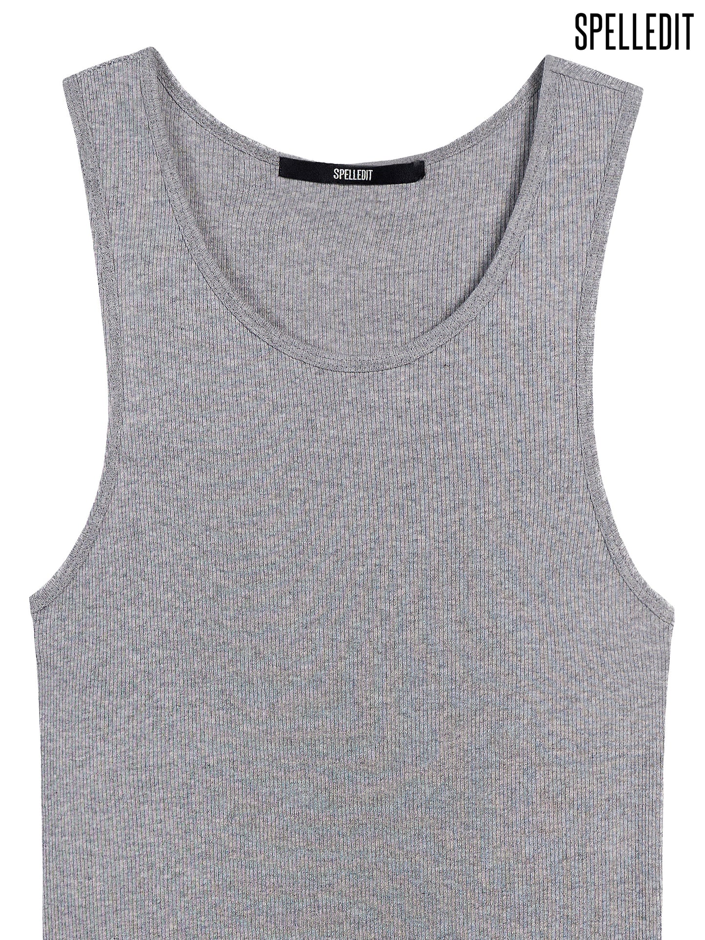BASIC RIBBED TANK TOP