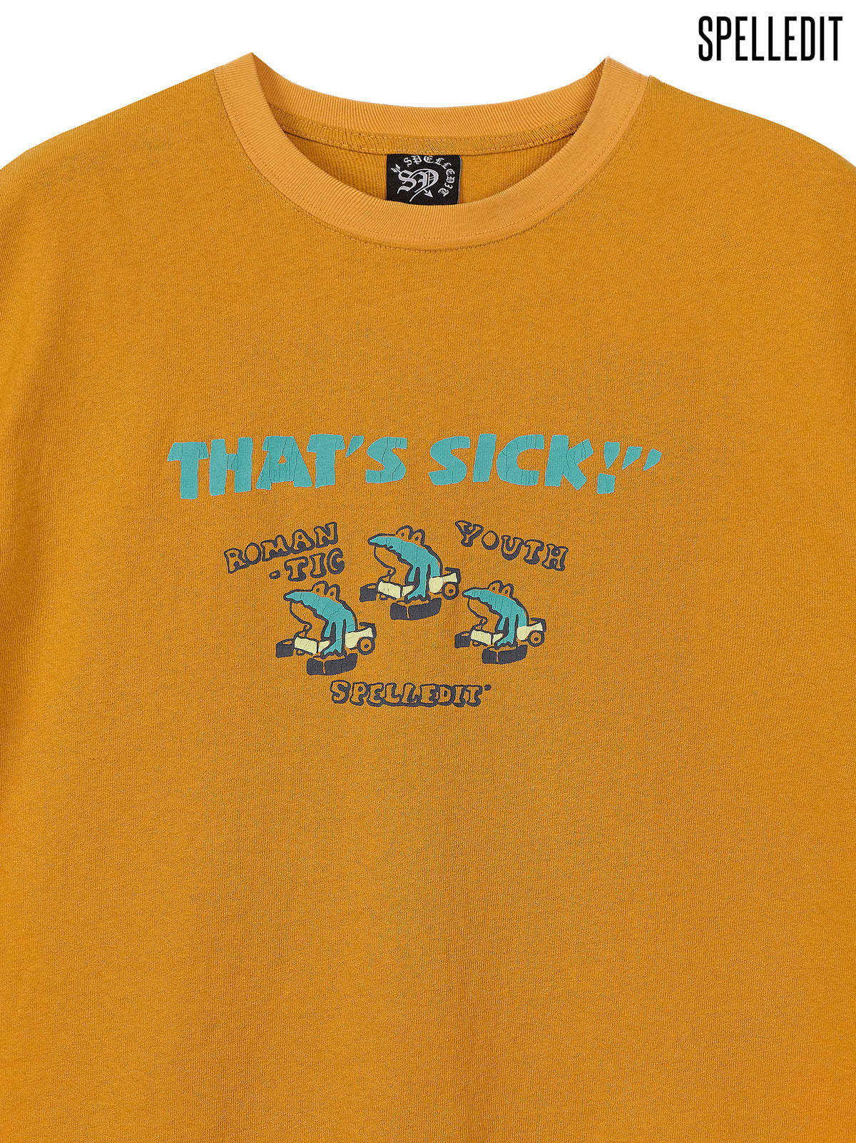 Not funny printed short sleeves tee