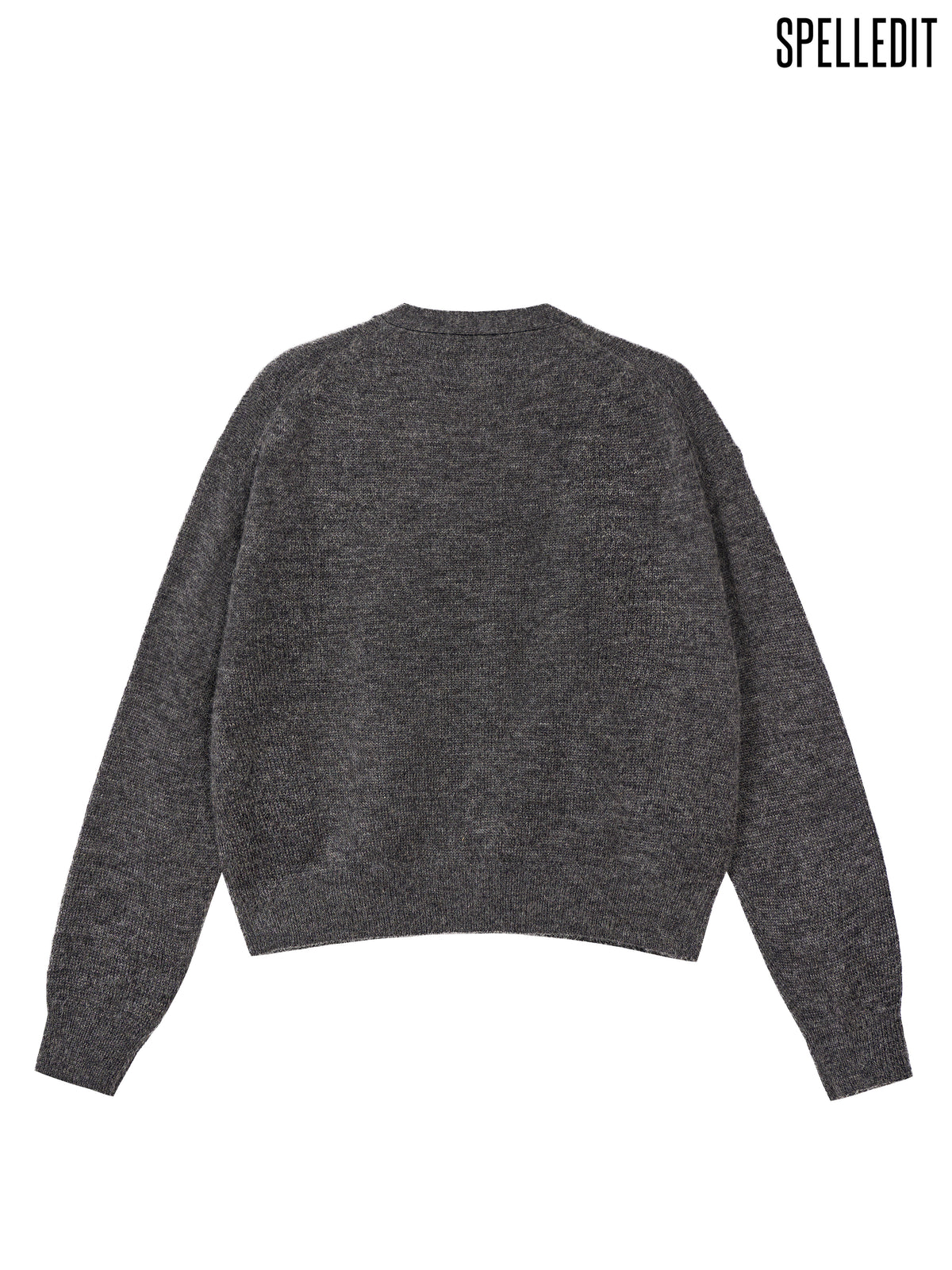 Color contrat Mohair cardigan