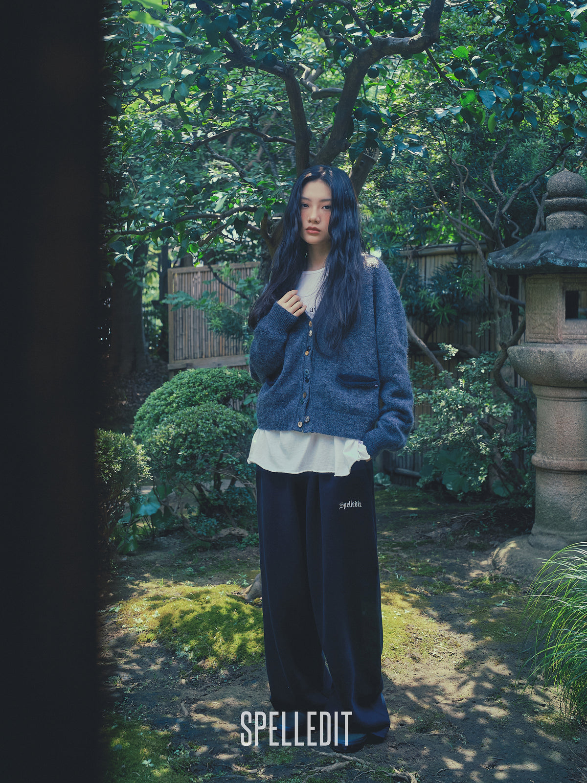 SPELL logo detailed frenchterry pants