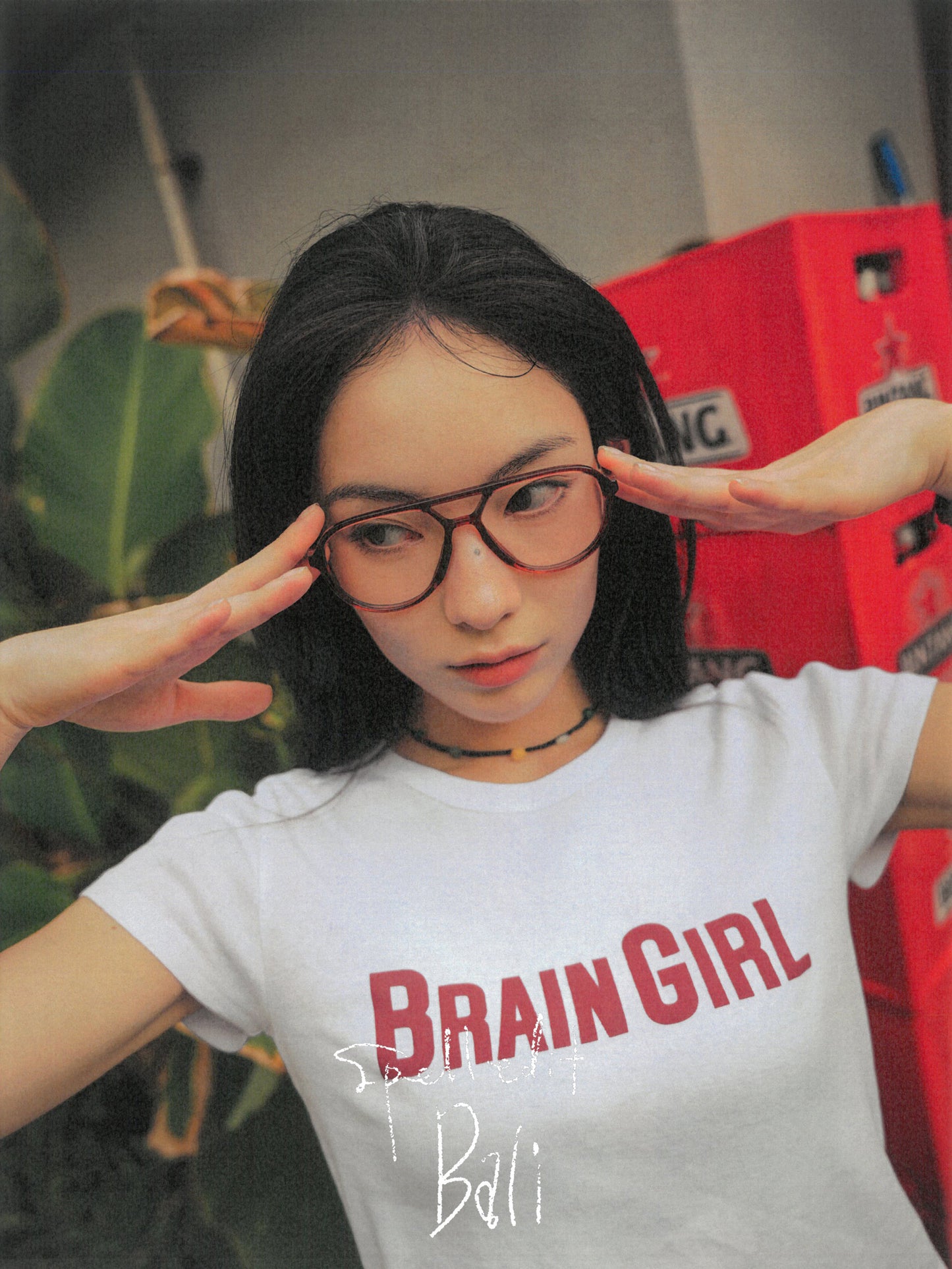 BRAIN GIRL SLIM T-SHIRT