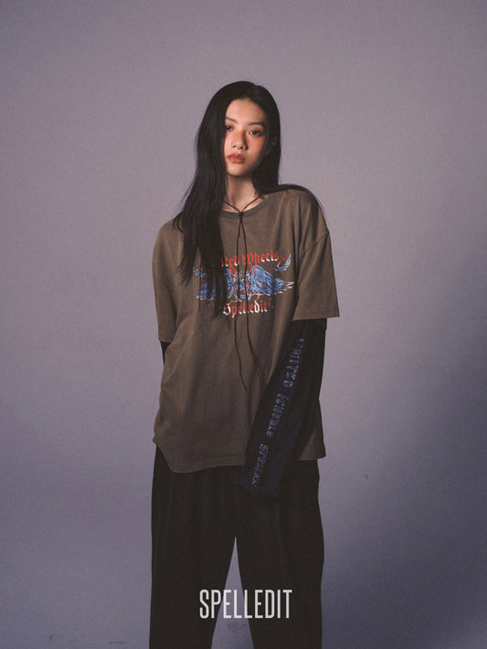 KULL WITH WINGS T-SHIRT
