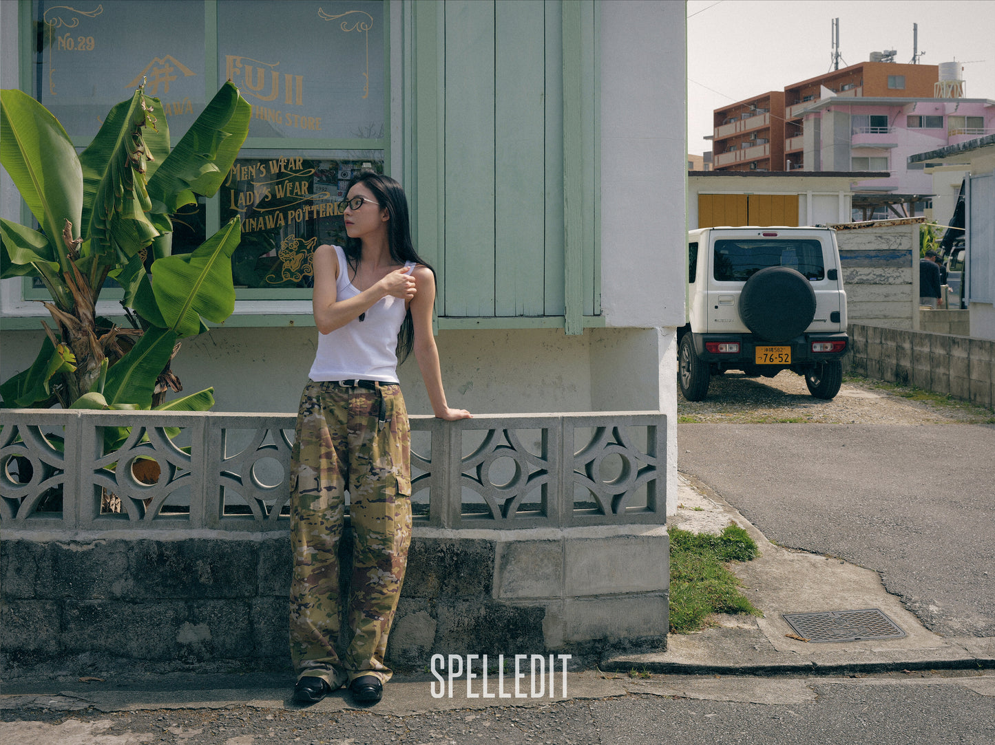 CAMOUFLAGE CARGO PANTS