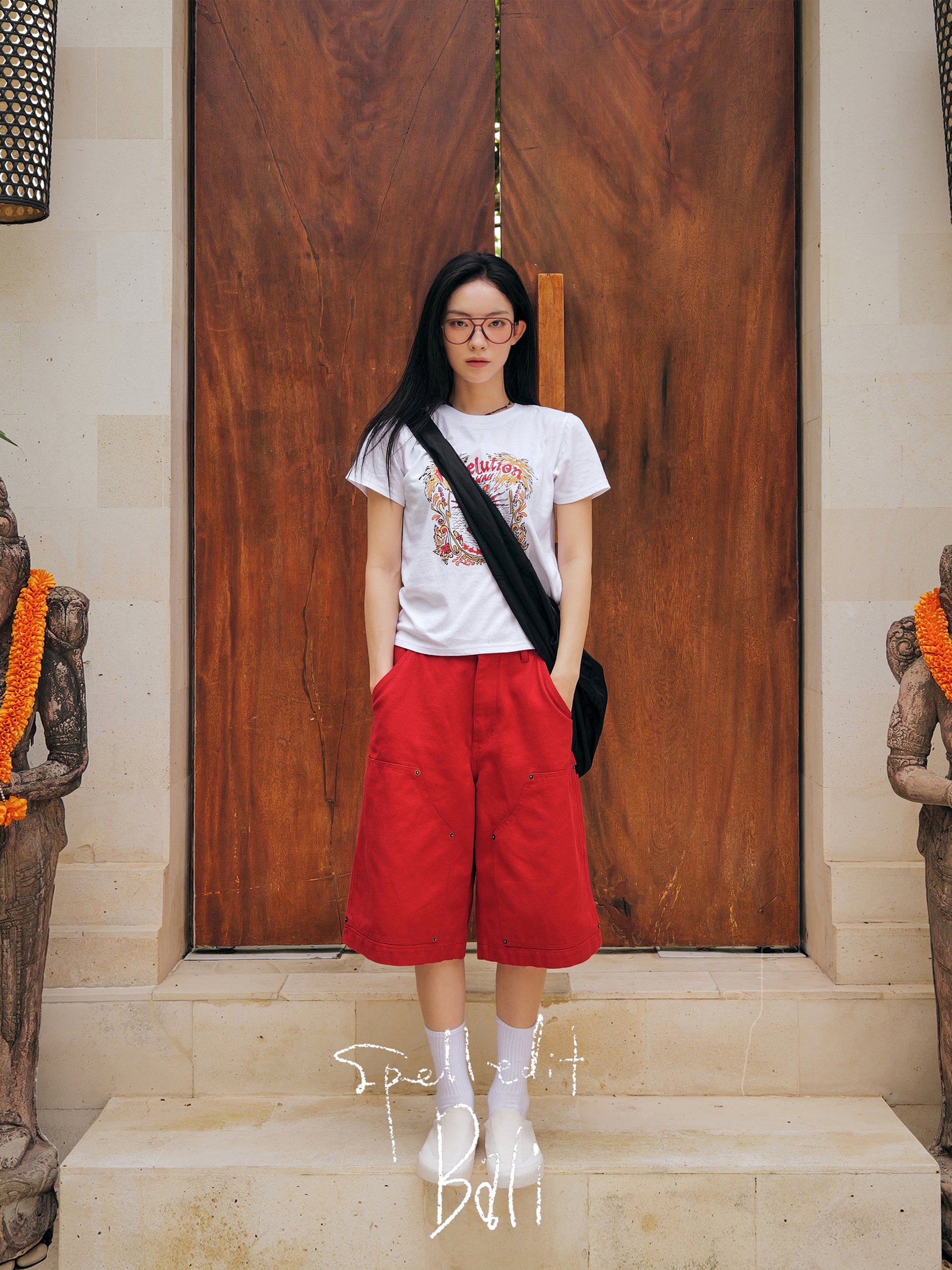 RED HAWAII T-SHIRT