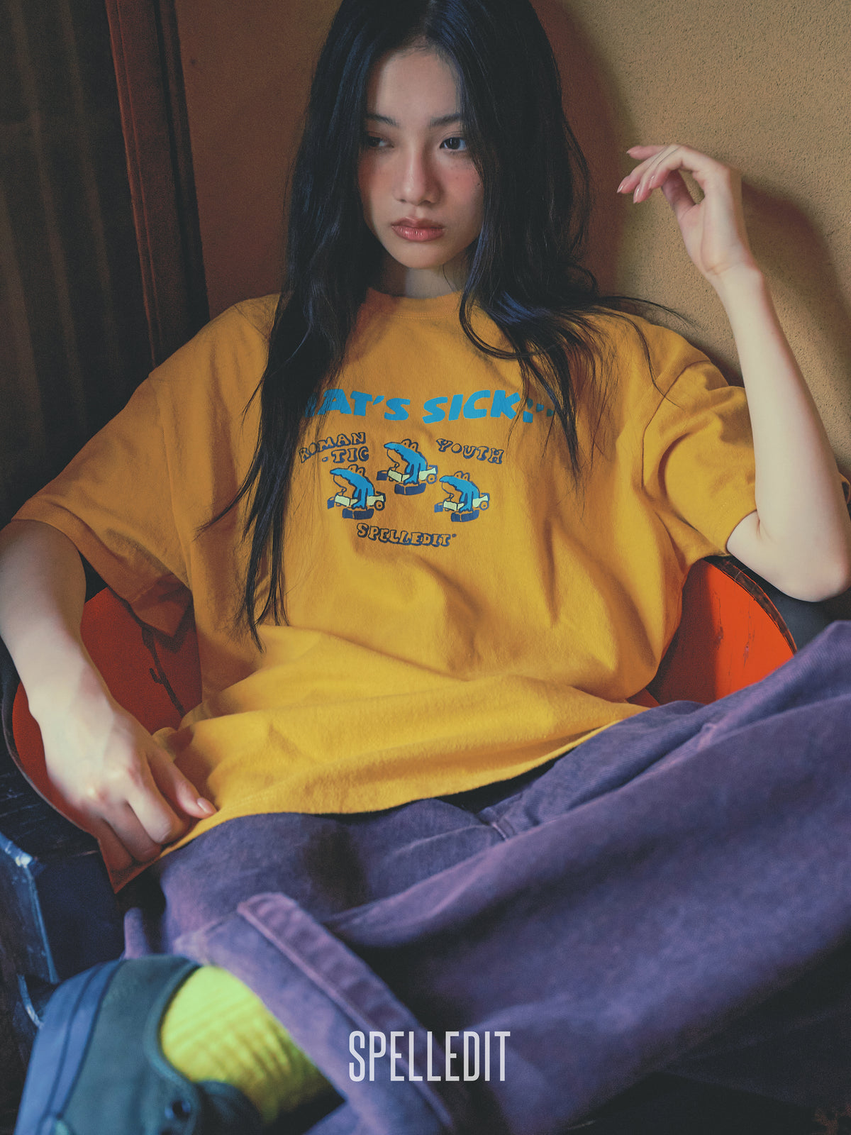 Not funny printed short sleeves tee