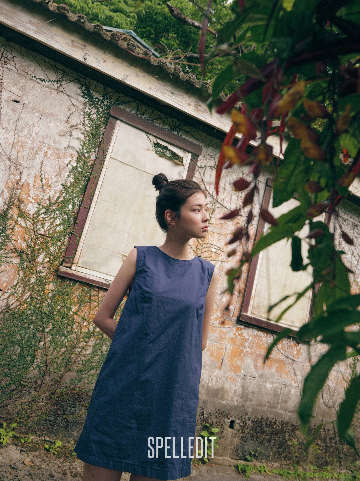 SOLID REVERSIBLE DRESS