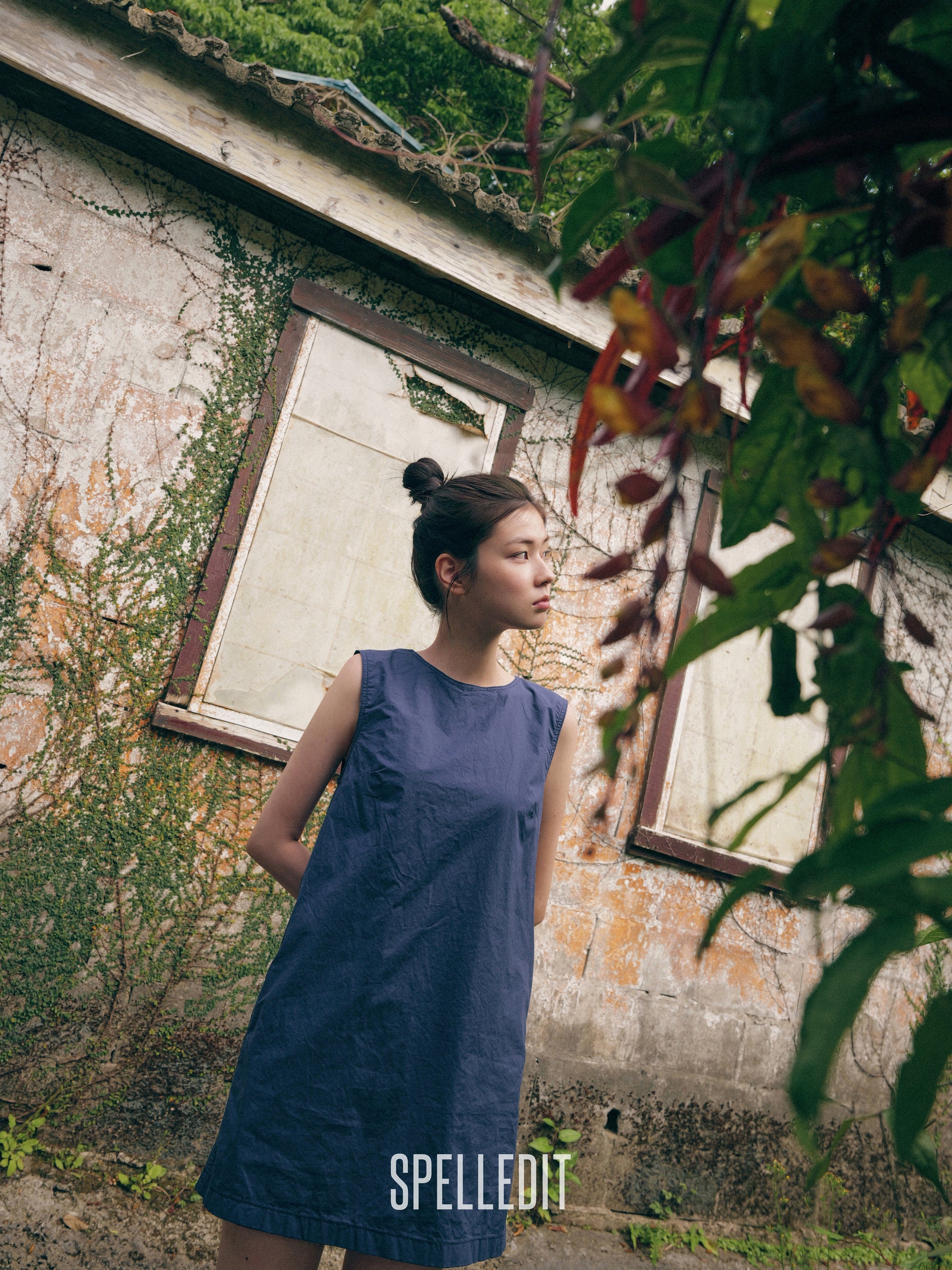 SOLID REVERSIBLE DRESS