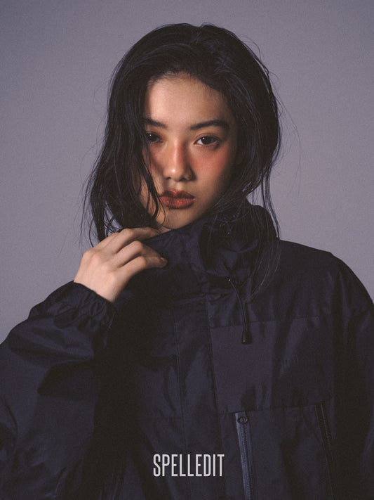 HOODED WINDBREAKER JACKET