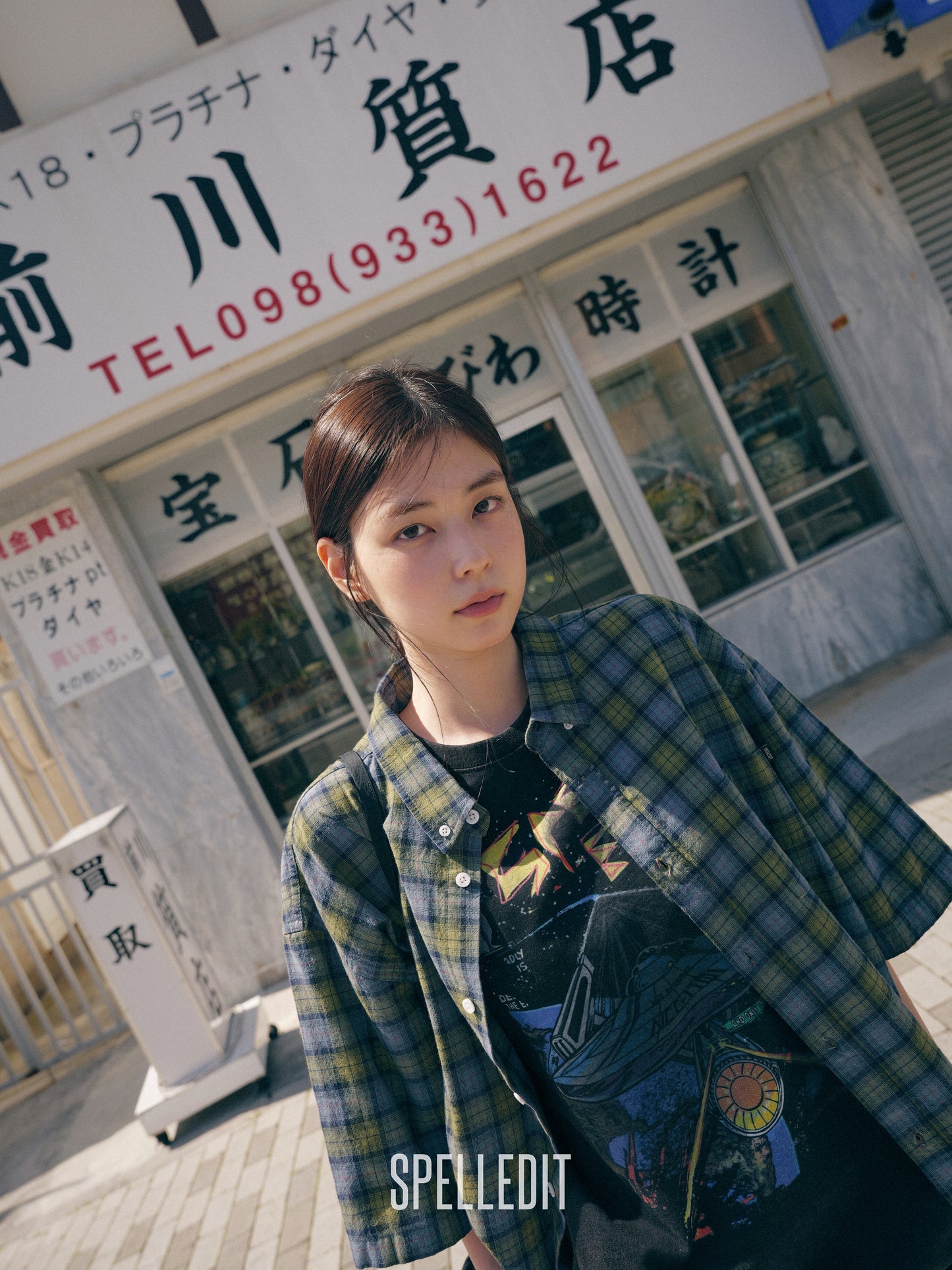CHECK SHORT SLEEVE SHIRT
