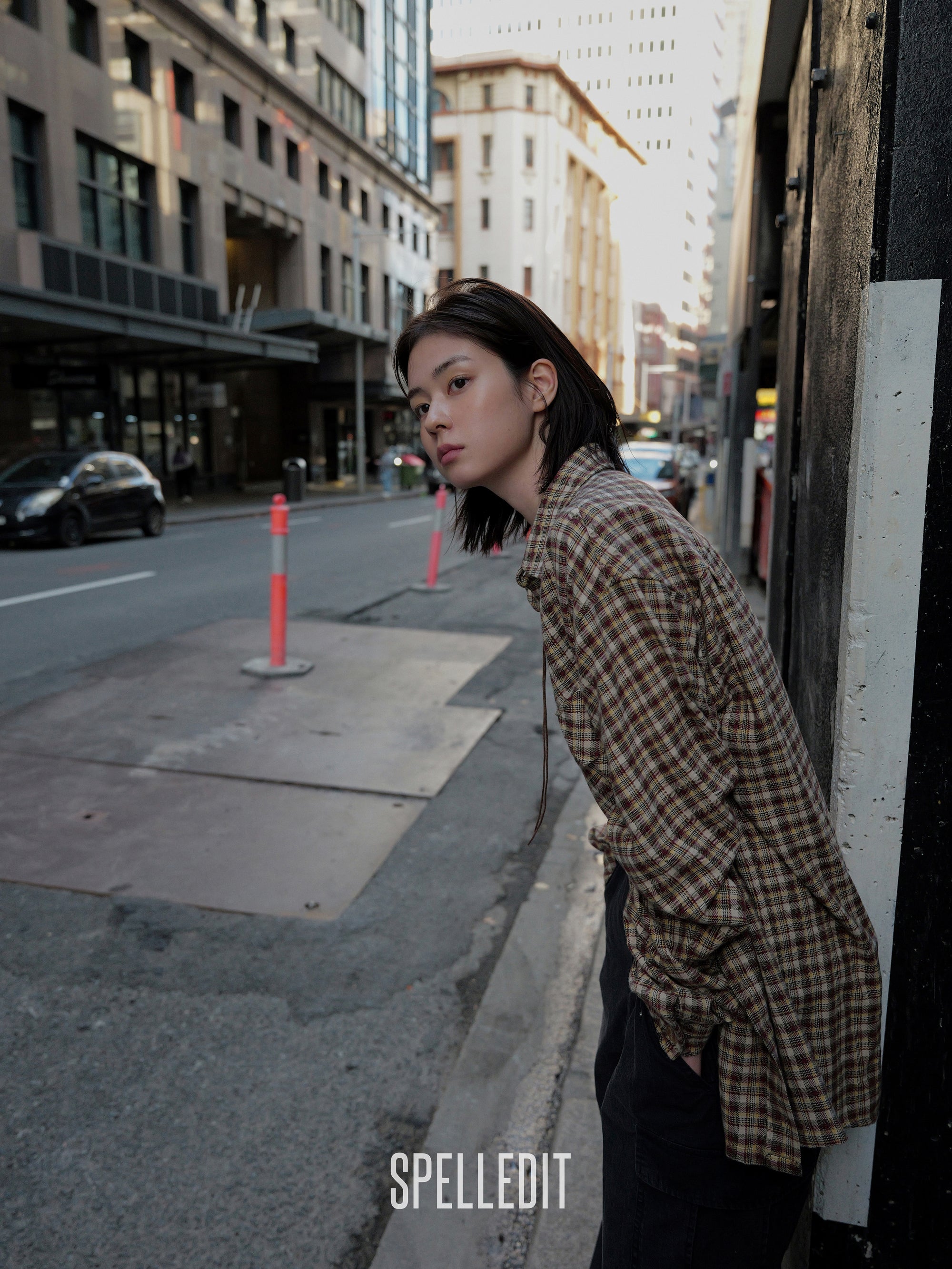 [9/7 PRE]PLAID OVERSIZED SHIRT