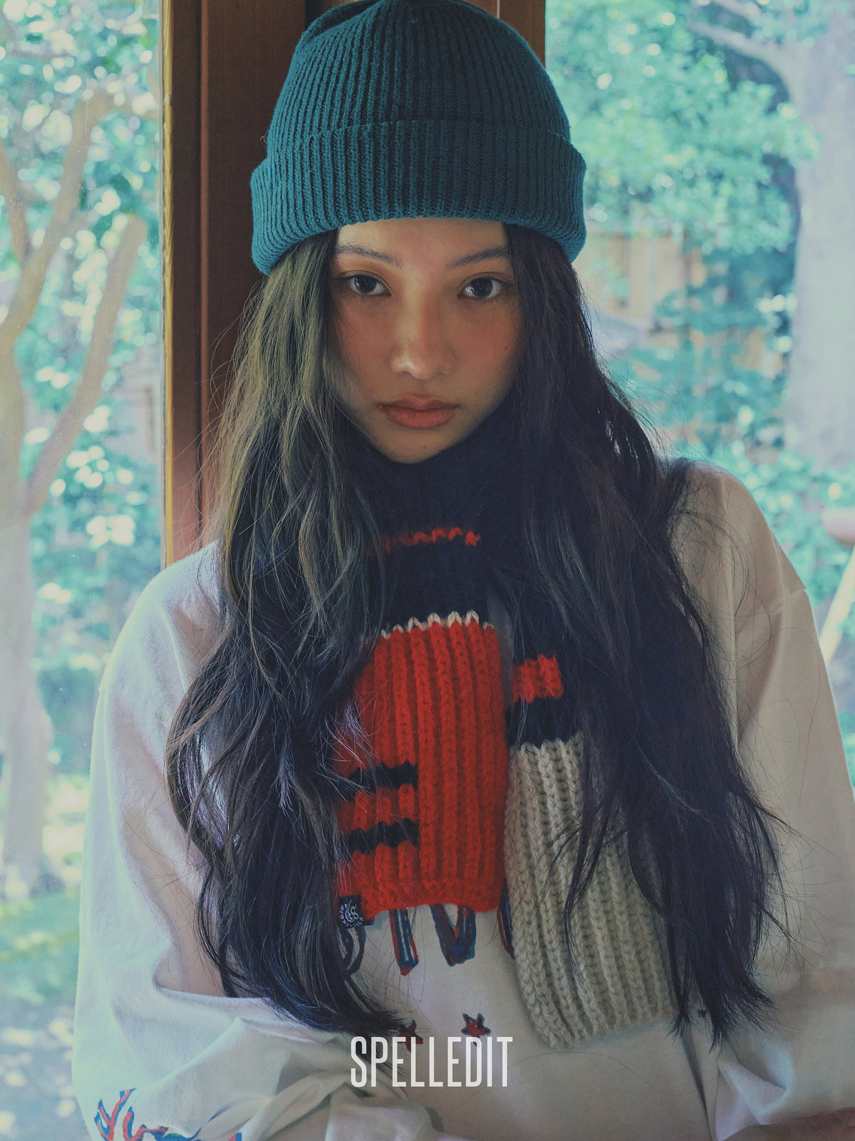 Intarsia Muffler