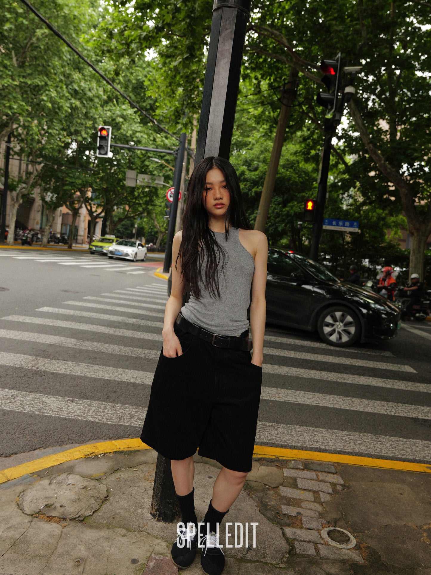 [6/22 PRE]CORDUROY HALF PANTS