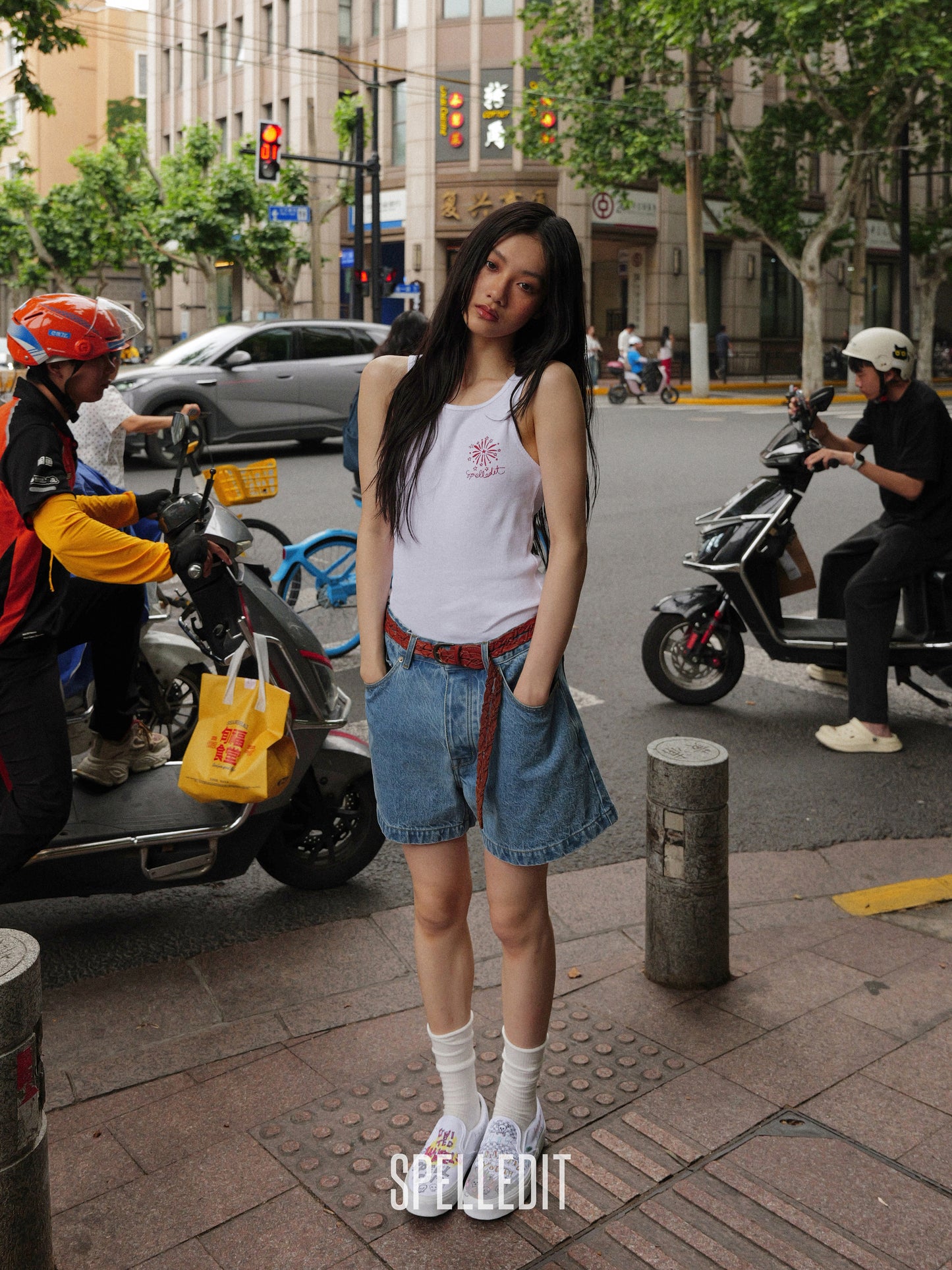 [6/25 PRE]FIREWORK SLIM SLEEVELESS