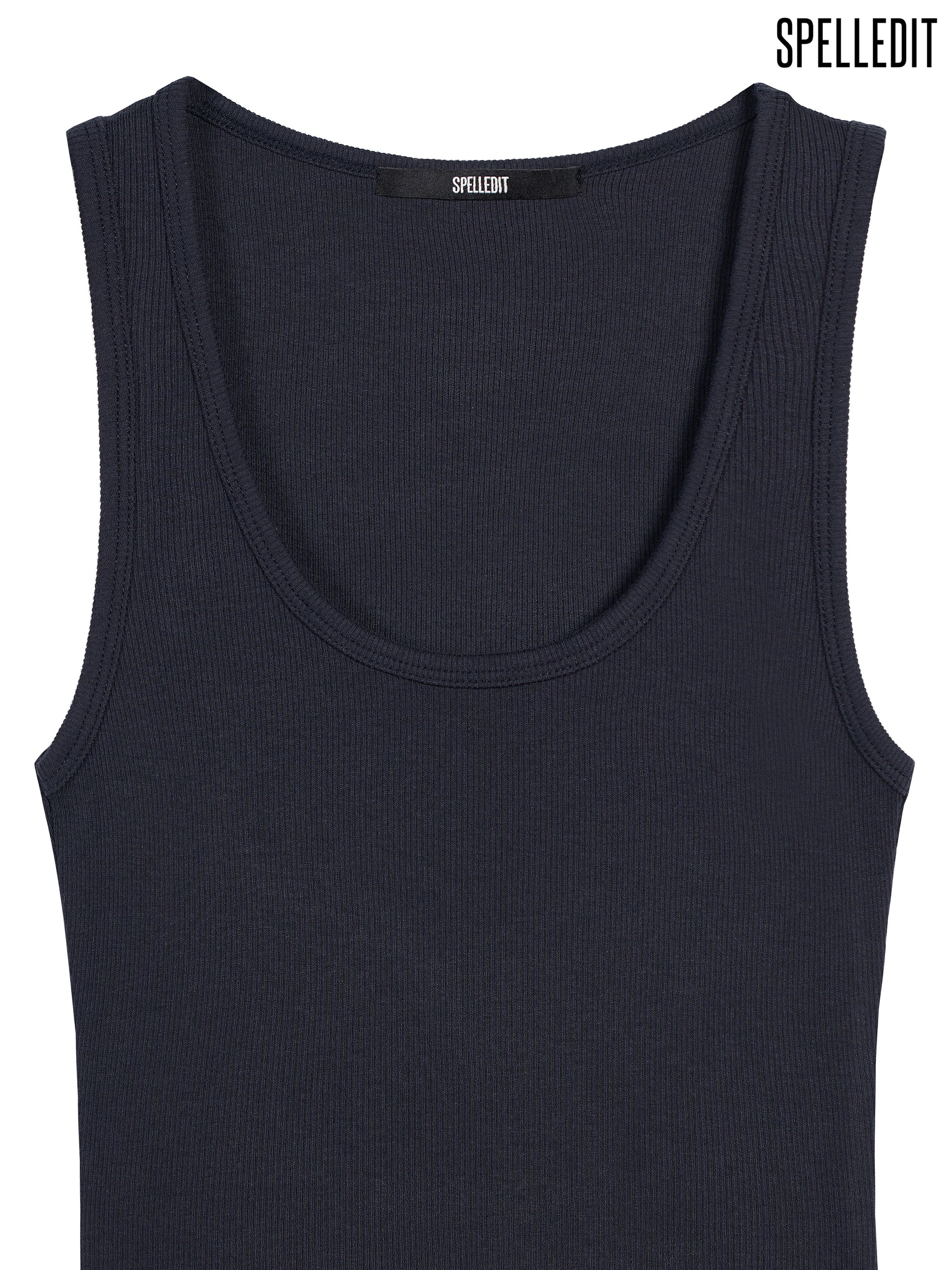 BASIC U-NECK TANK TOP