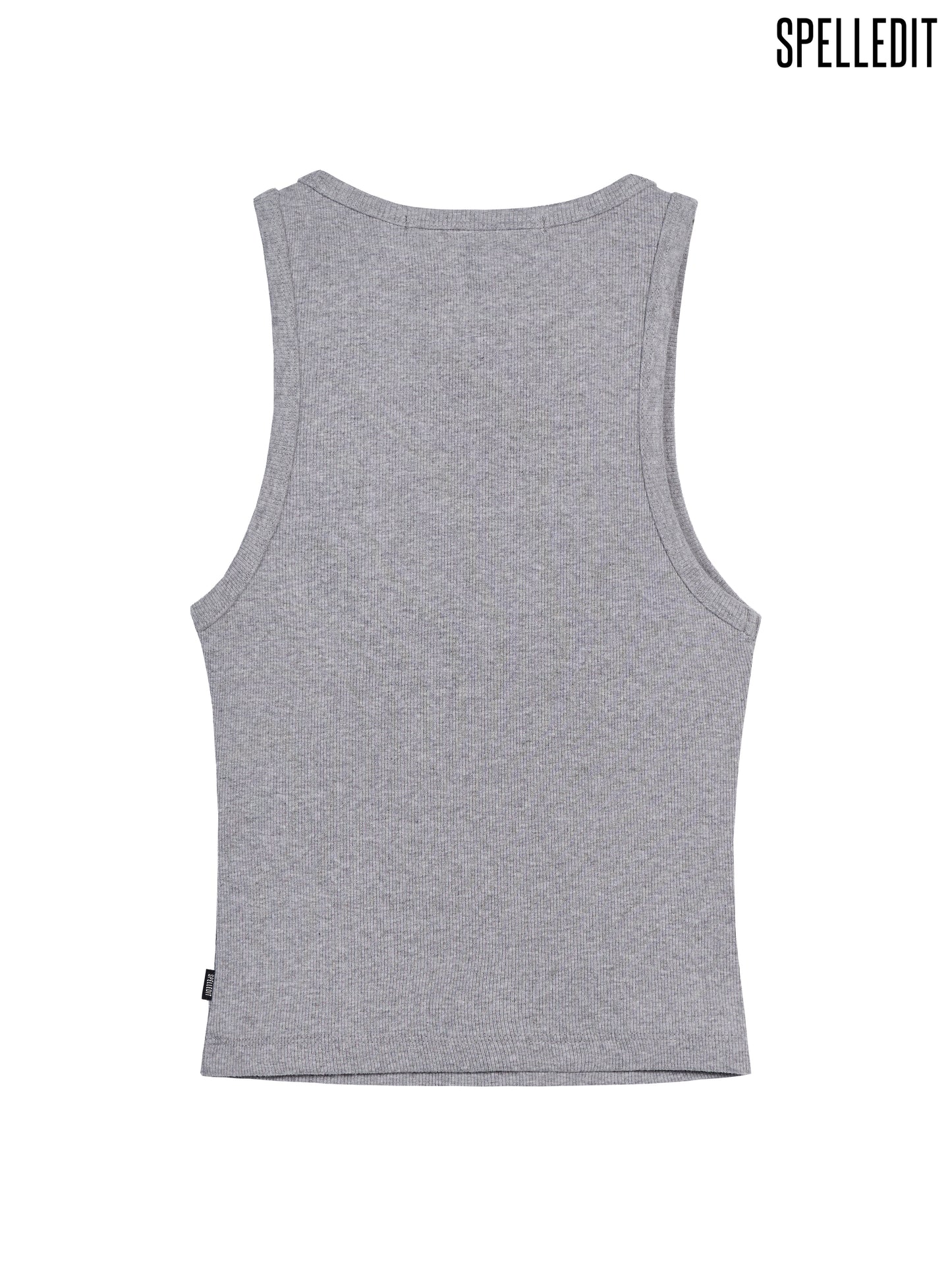 U-NECK BUTTON-UP TANK TOP