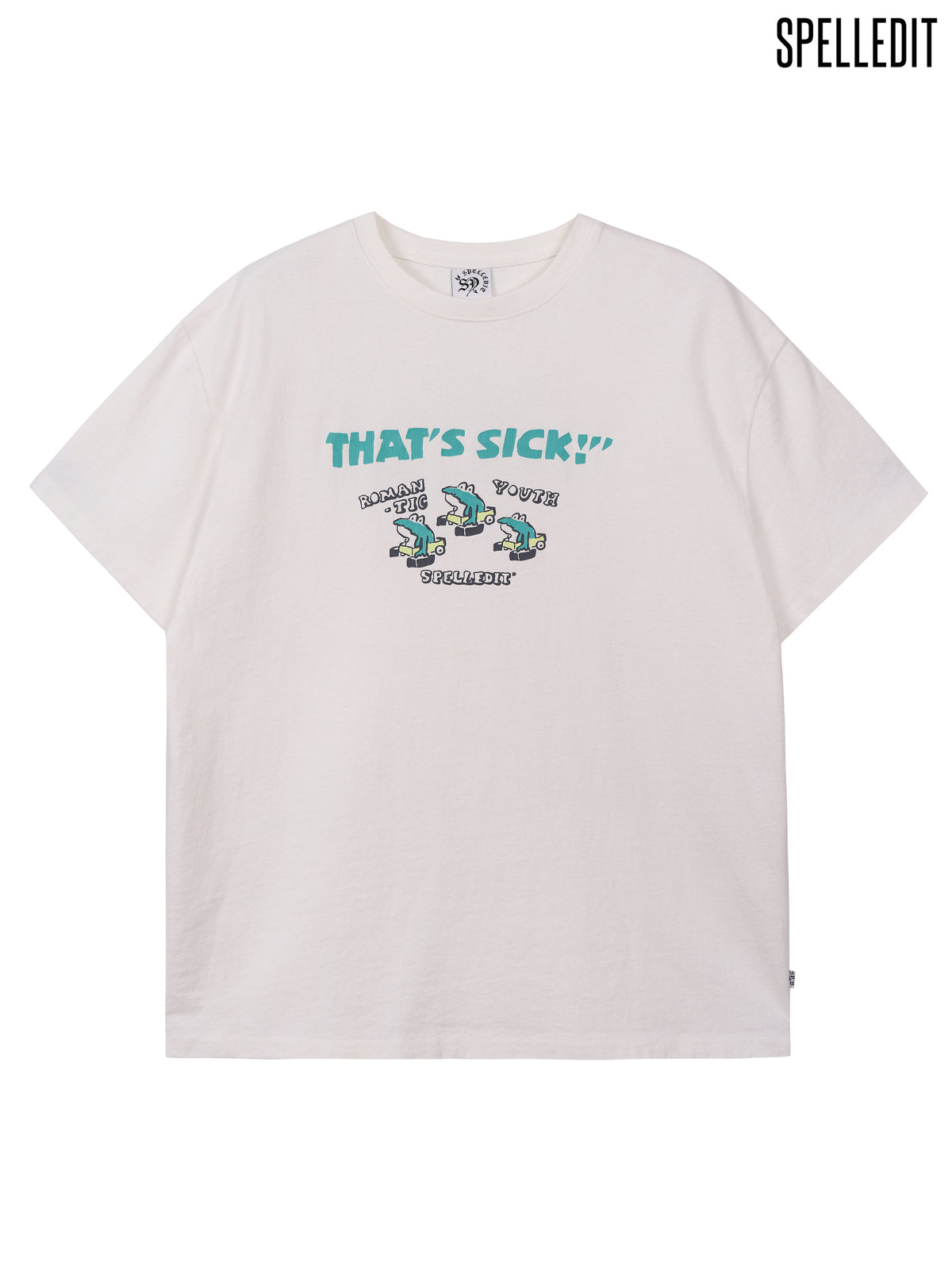 Not funny printed short sleeves tee
