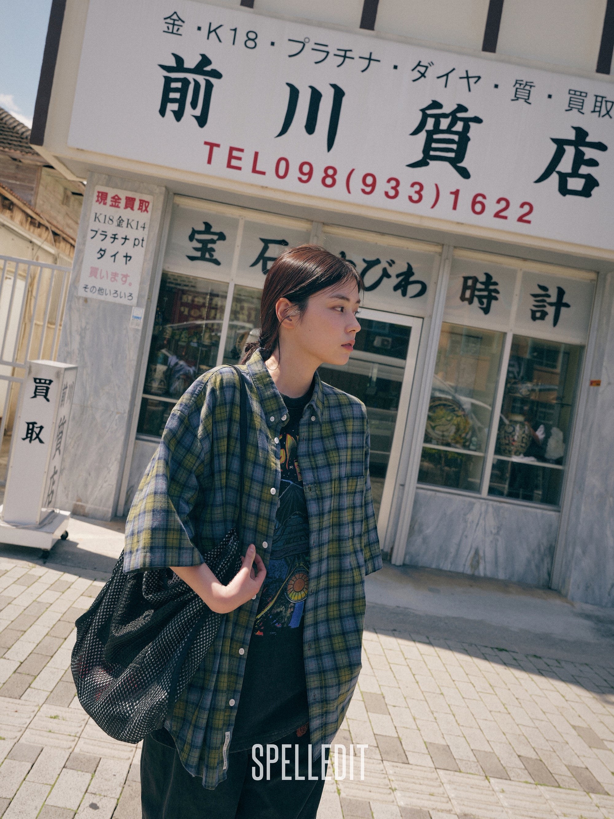 CHECK SHORT SLEEVE SHIRT