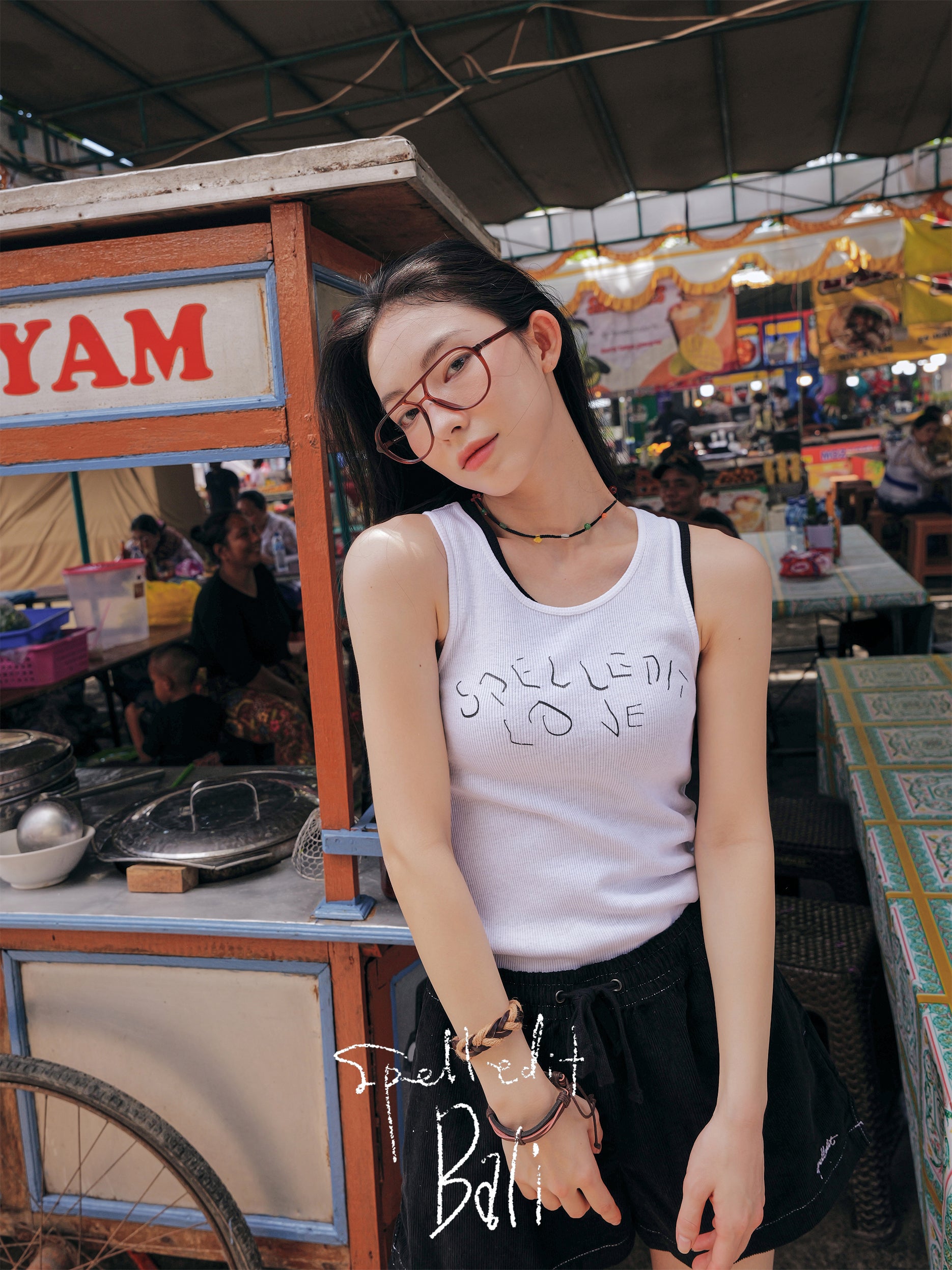 HANDWRITTEN LETTERING TANK TOP