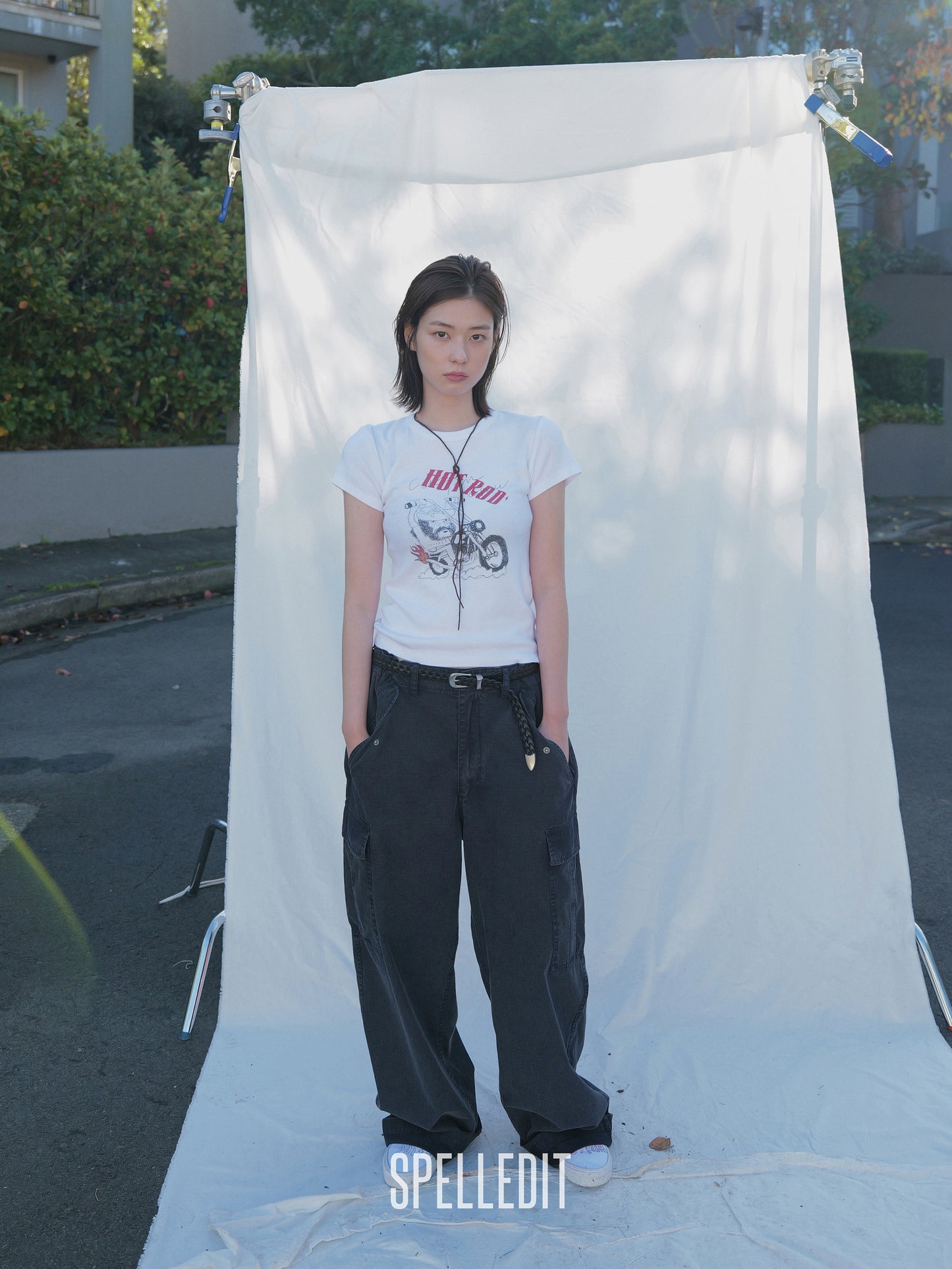[9/7 PRE]HOT ROD SLIM T-SHIRT