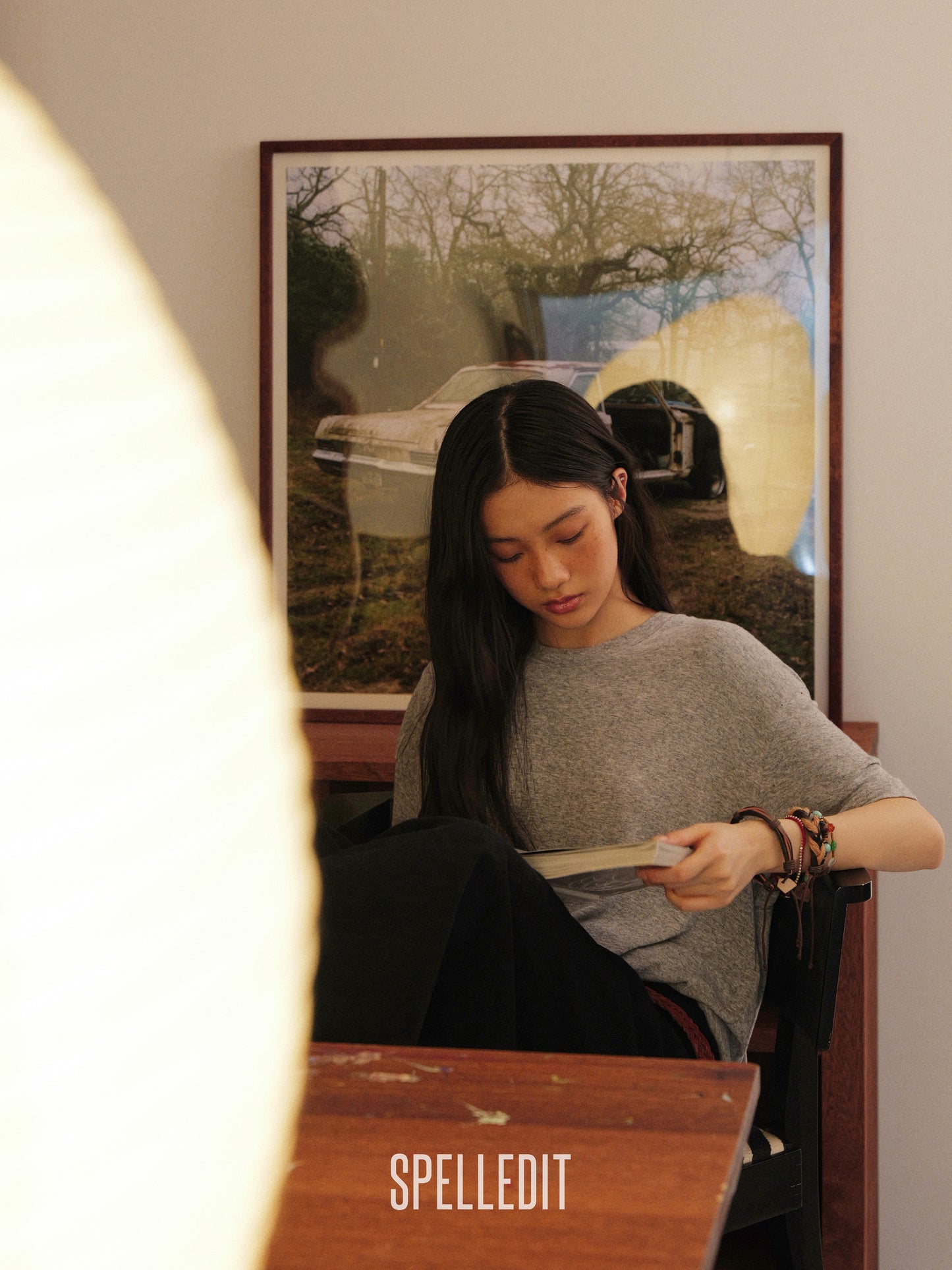 [6/22 PRE]LOOSE FIT STRETCH T-SHIRT