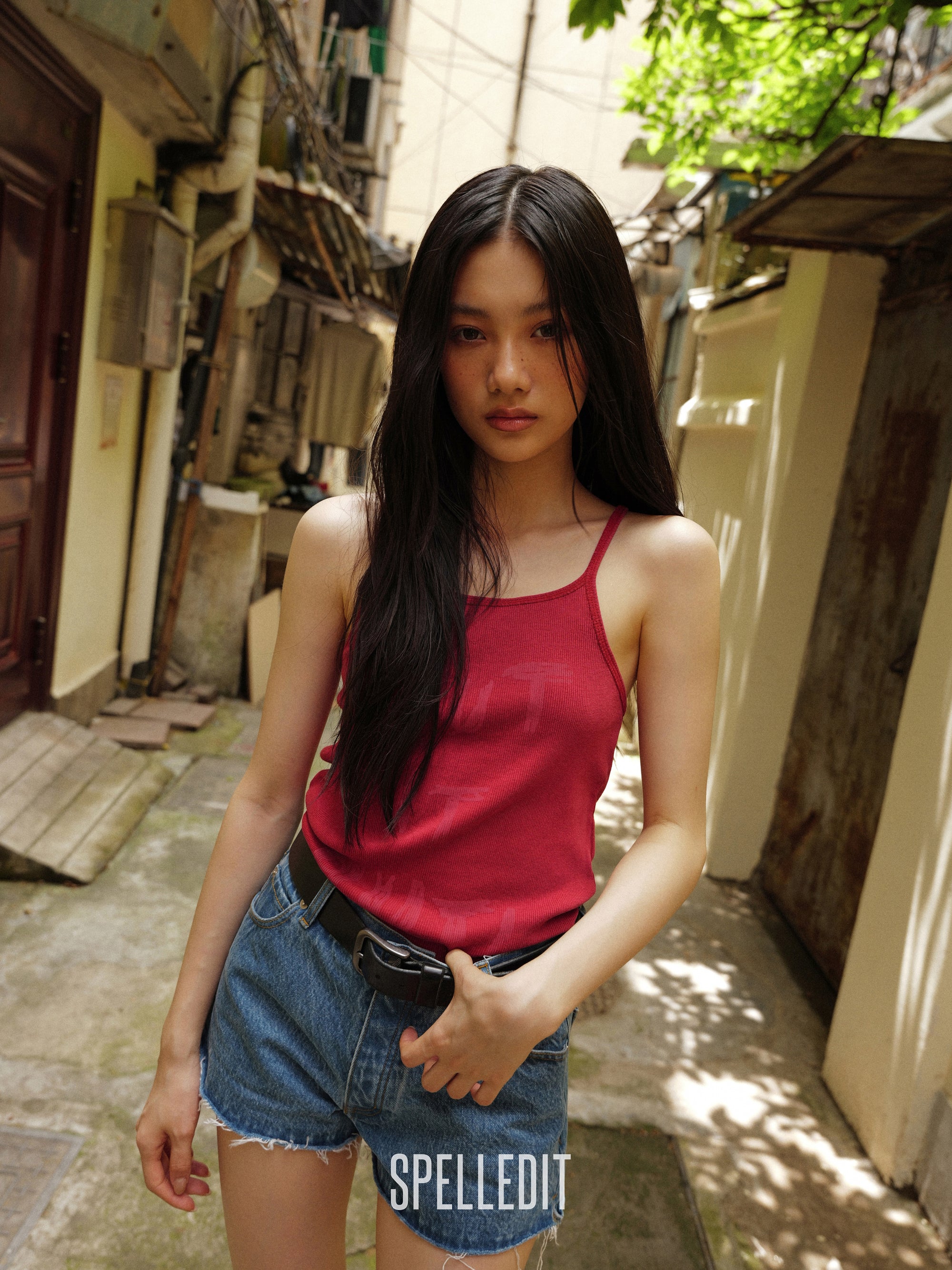 [6/22 PRE]DISTRESSED DENIM SHORTS