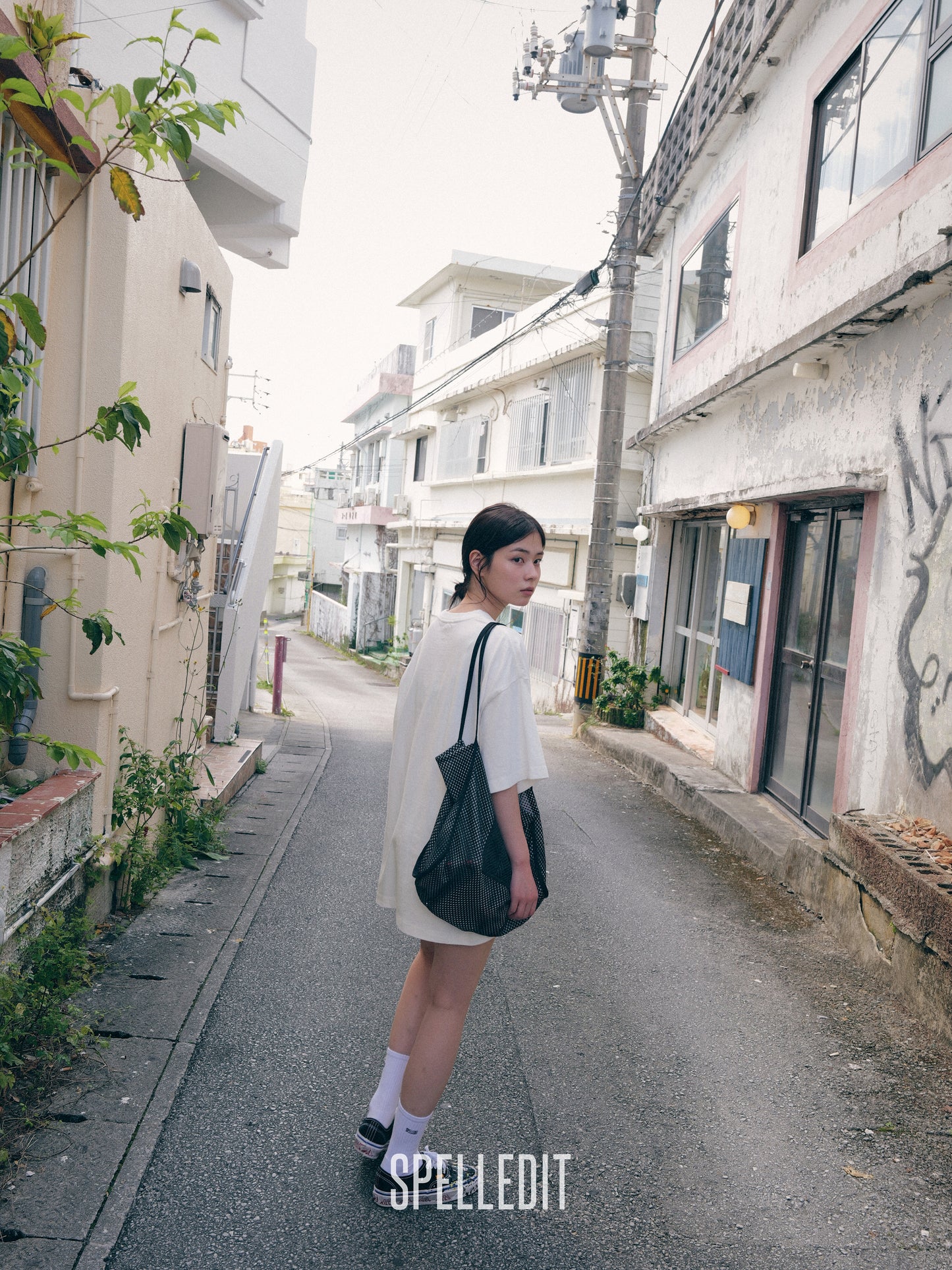 ROUND LOGO T-SHIRT DRESS