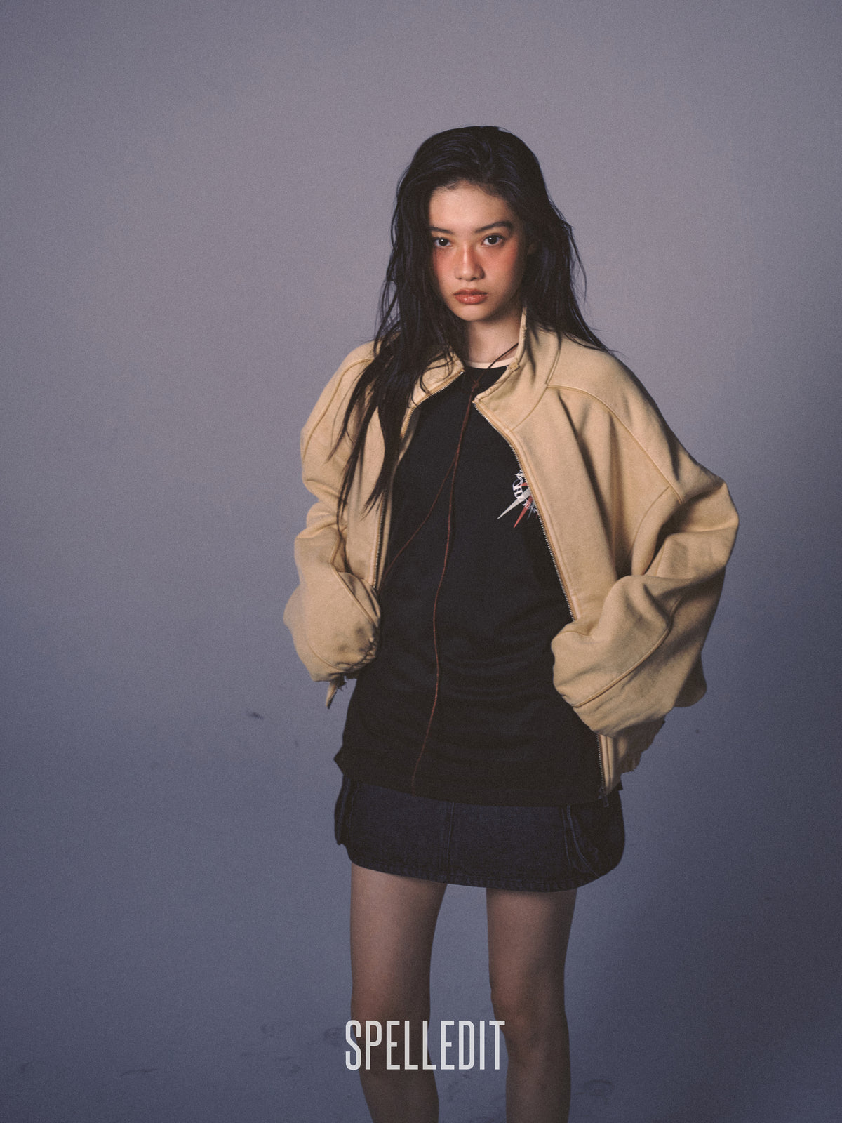 COTTON HIGH NECK ANORAK
