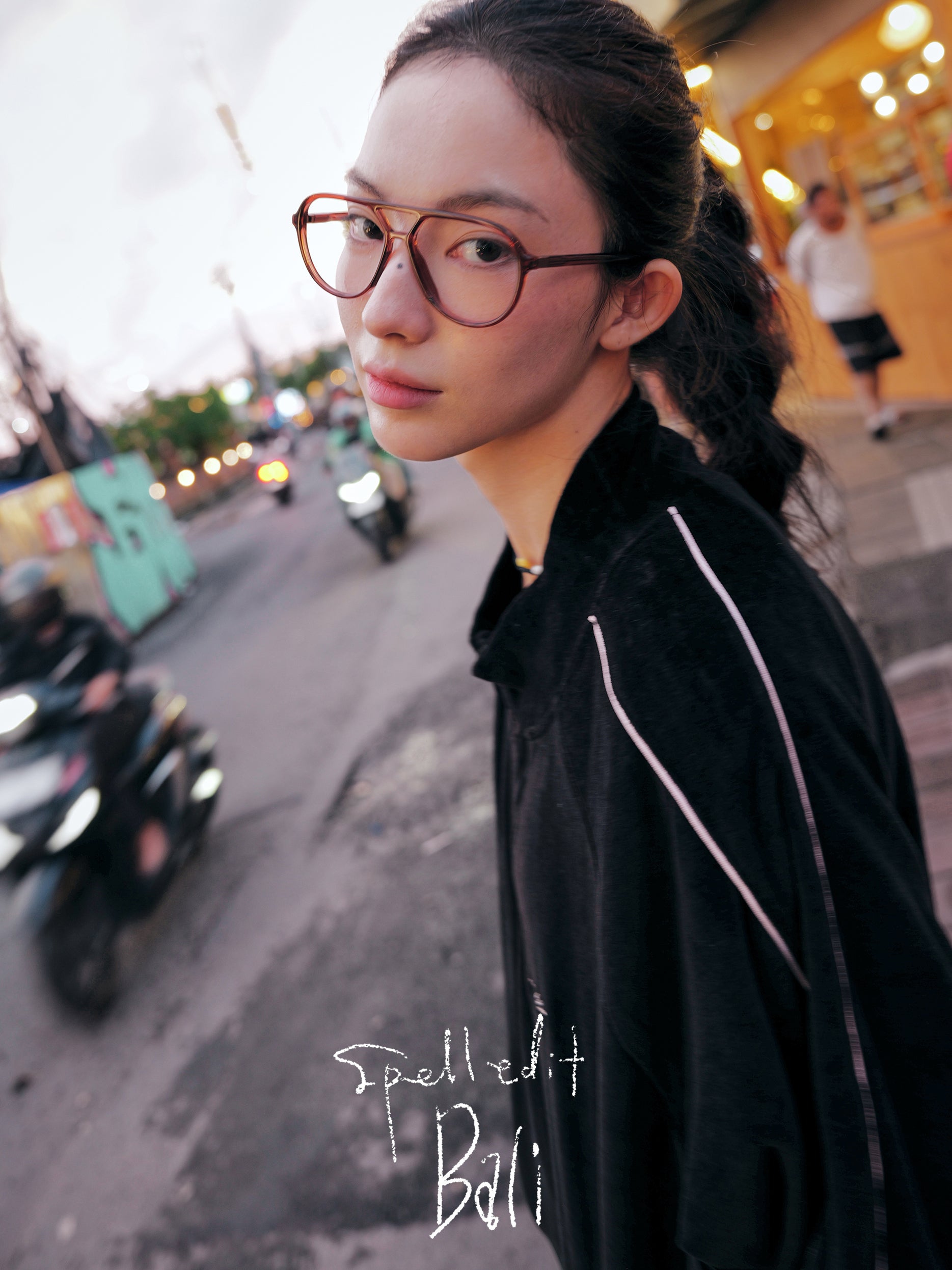 VELVET ZIP-UP ANORAK