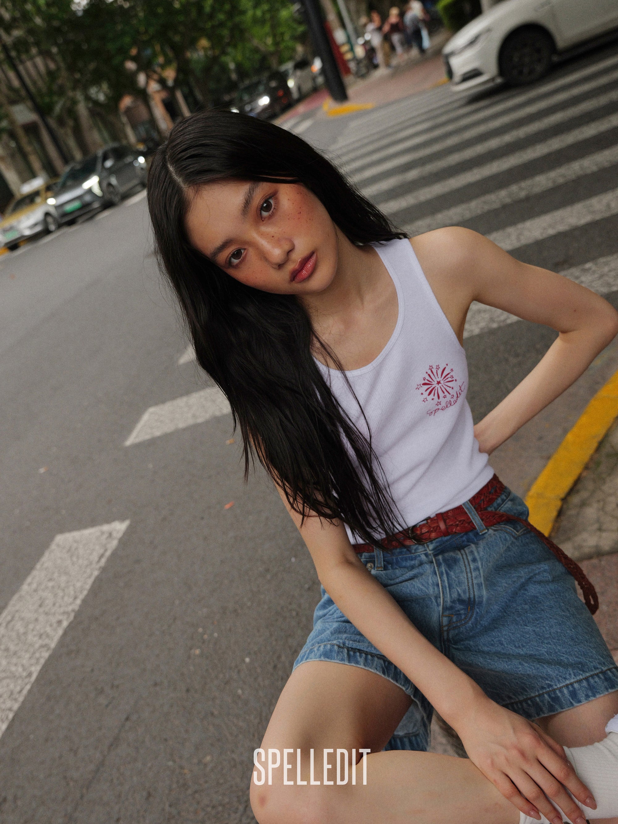 [6/25 PRE]FIREWORK SLIM SLEEVELESS