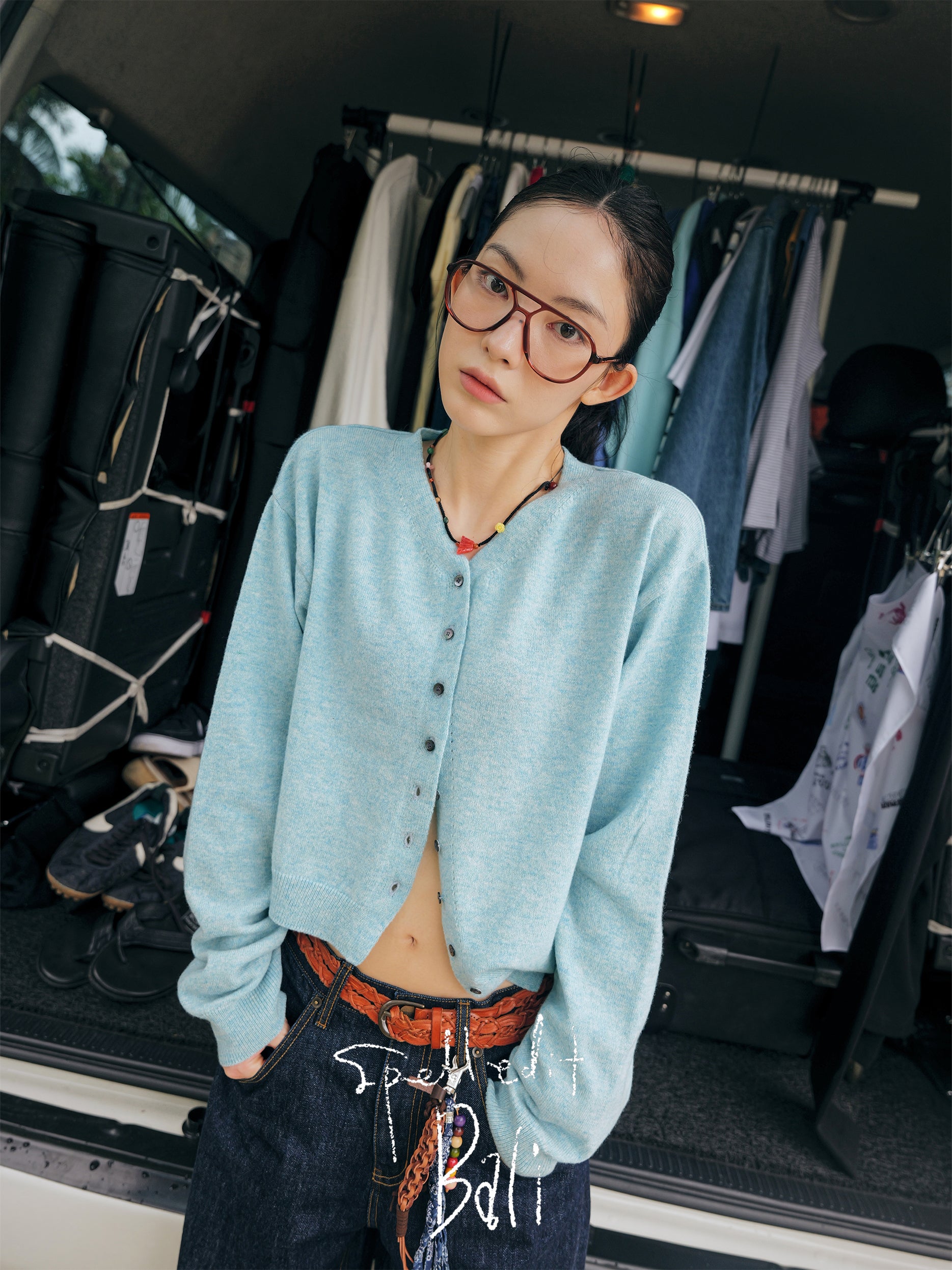 ASYMMETRIC CARDIGAN