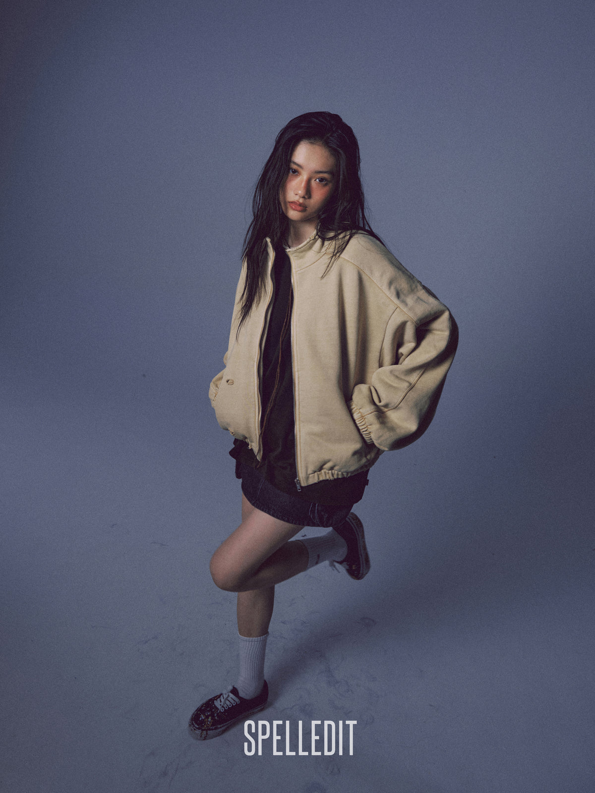 COTTON HIGH NECK ANORAK