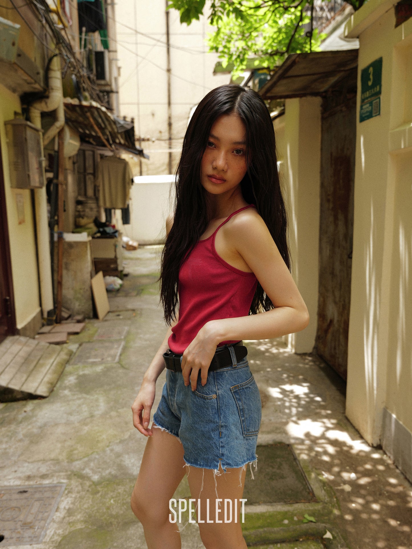 [6/22 PRE]DISTRESSED DENIM SHORTS