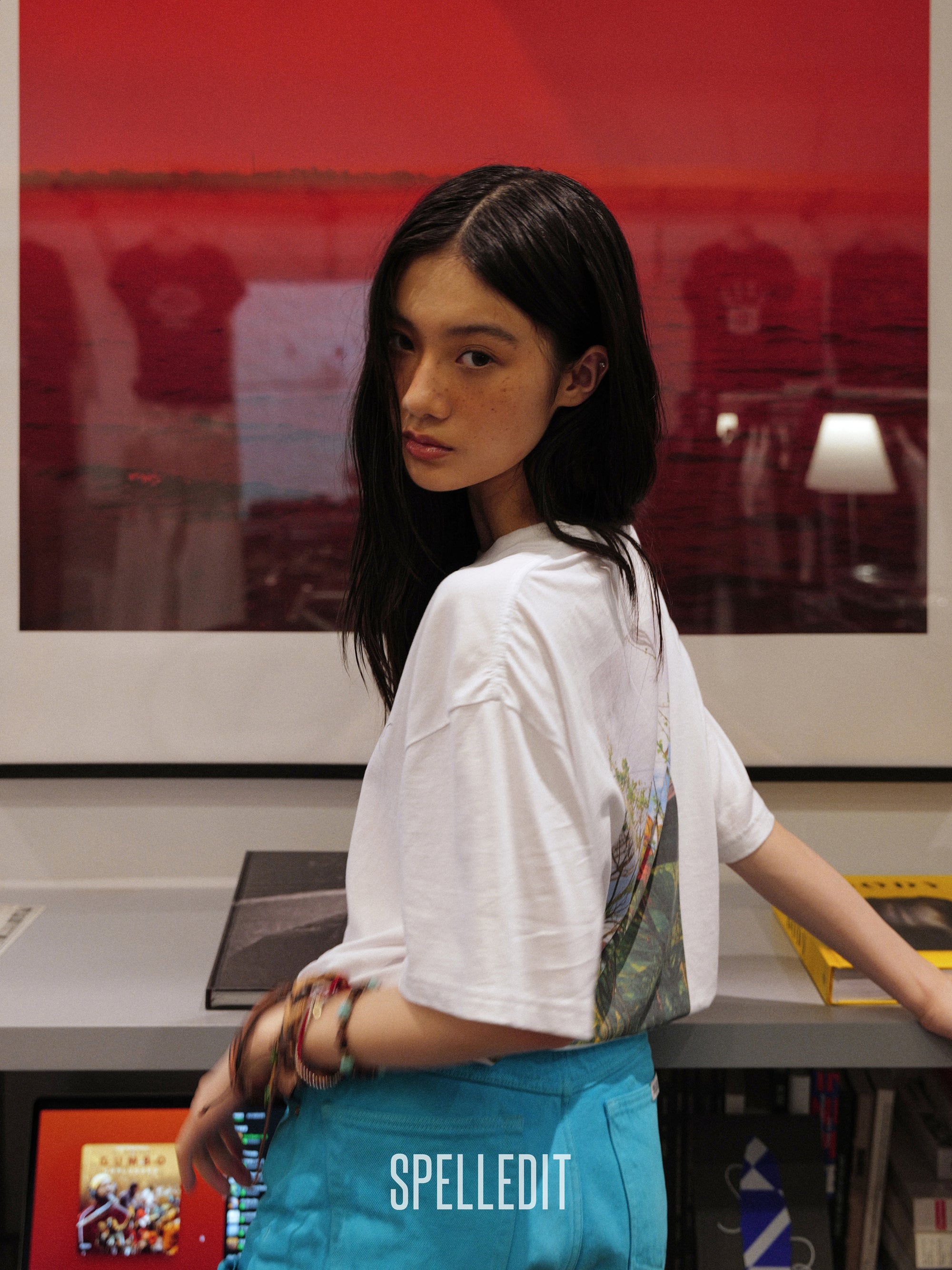 [6/22 PRE]FLOWER SCENERY T-SHIRT