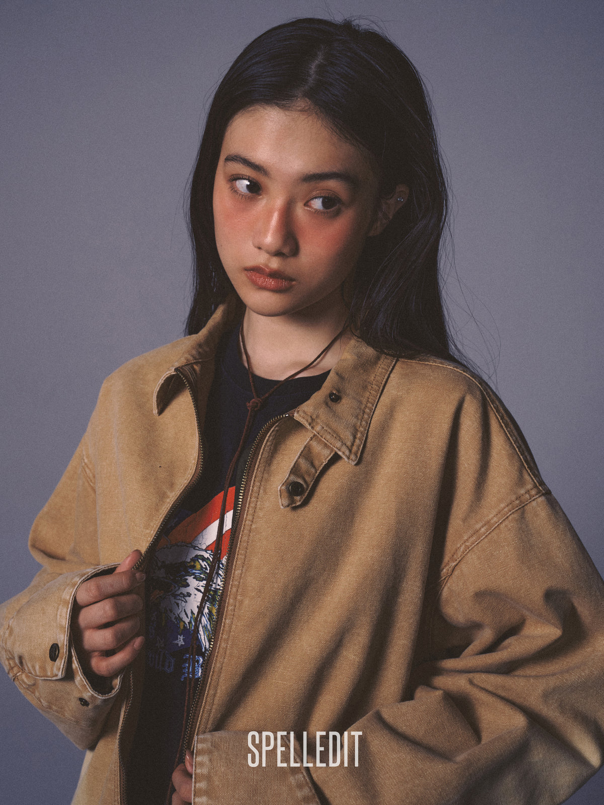 VINTAGE WASHED WORKWEAR JACKET