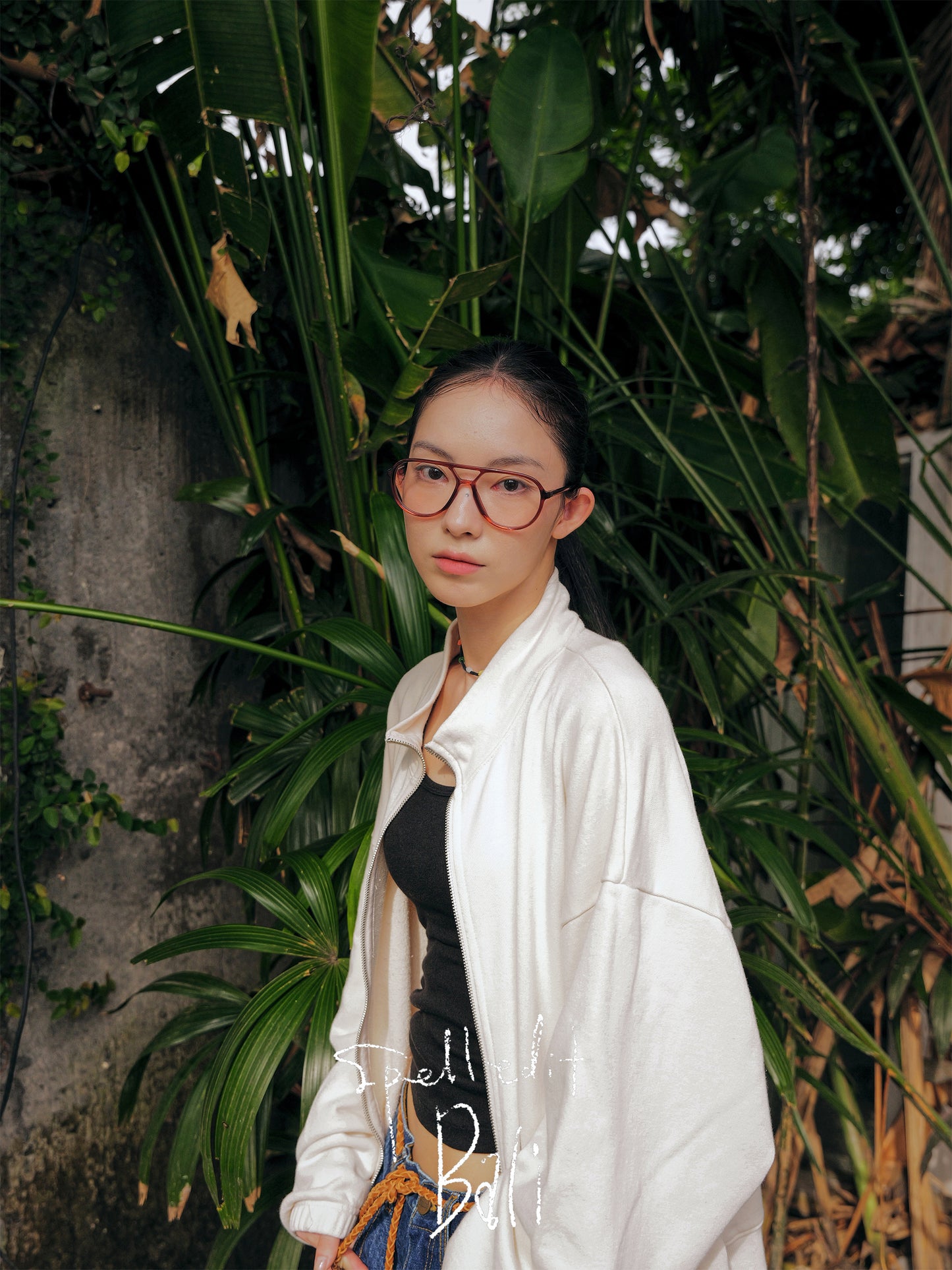 HIGH-NECK ZIP-UP ANORAK