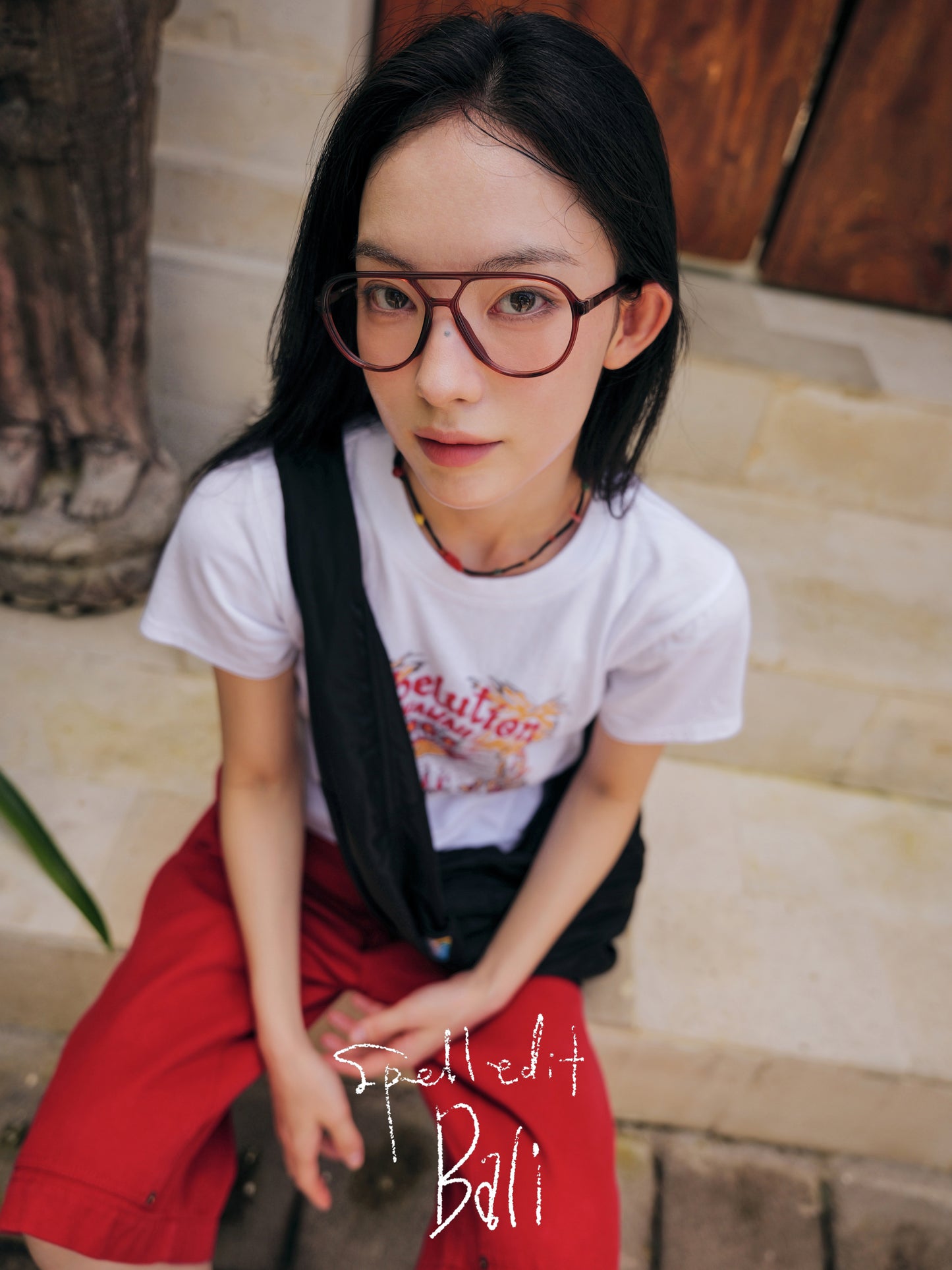RED HAWAII T-SHIRT