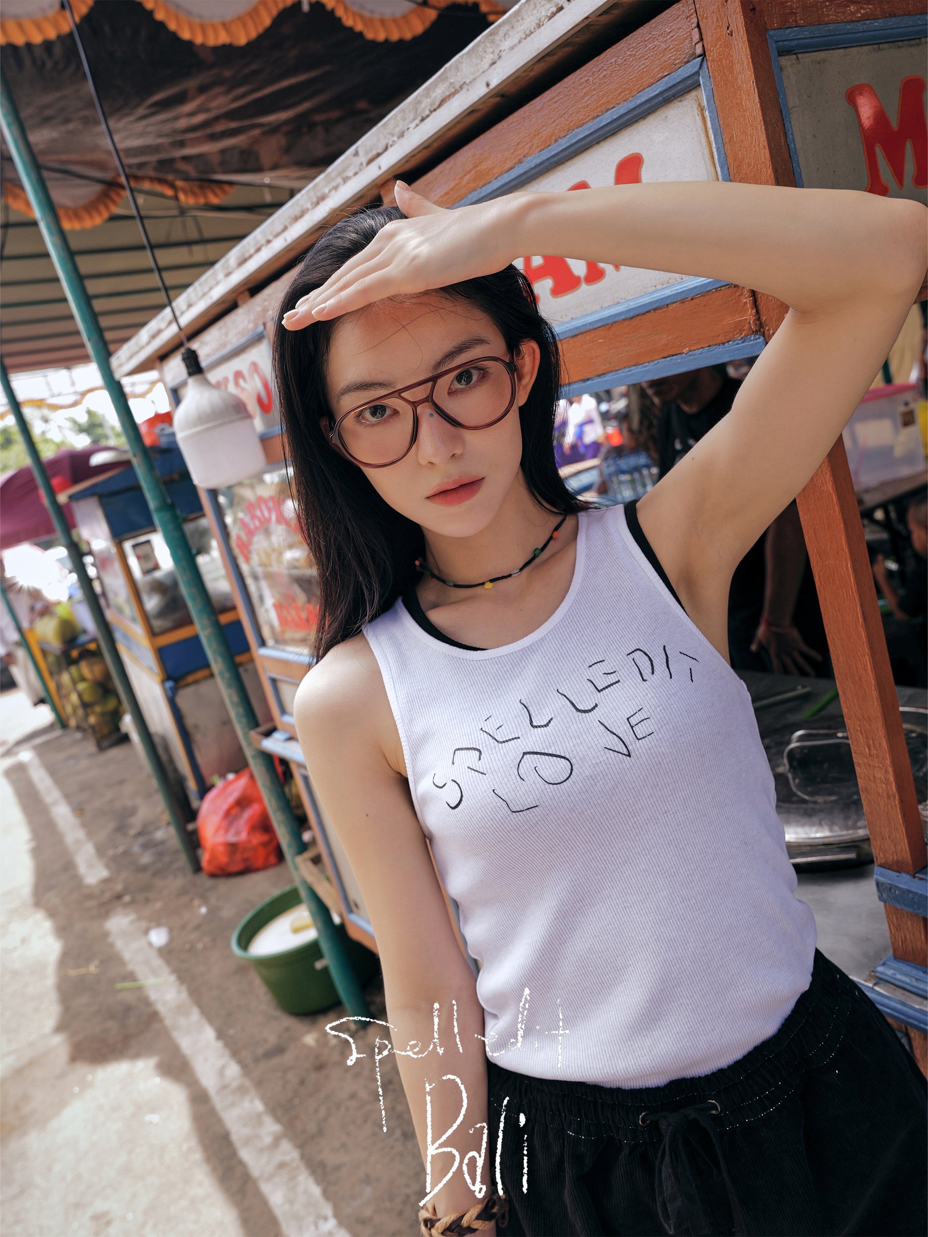 HANDWRITTEN LETTERING TANK TOP