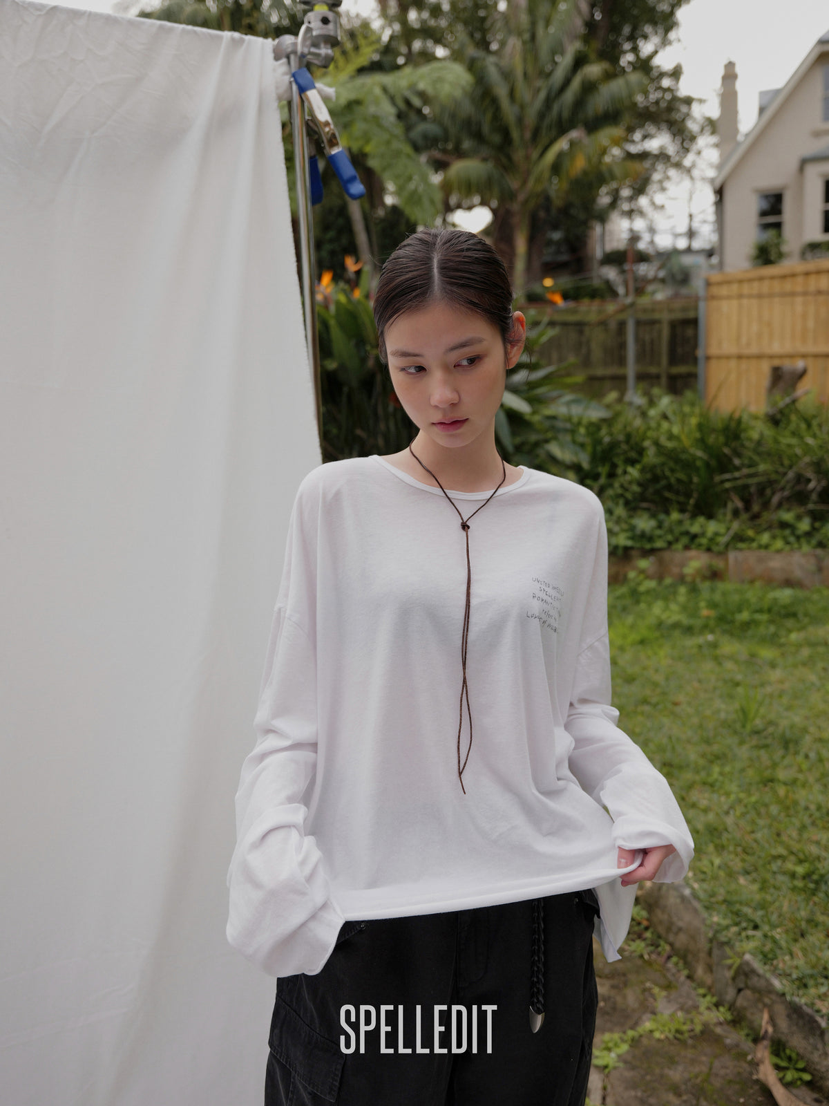 UWS HANDWRITTEN LONG SLEEVE T-SHIRT