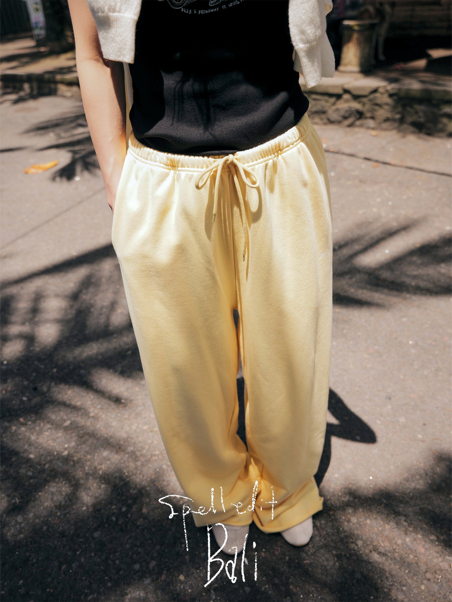 LOW CUT SWEAT PANTS