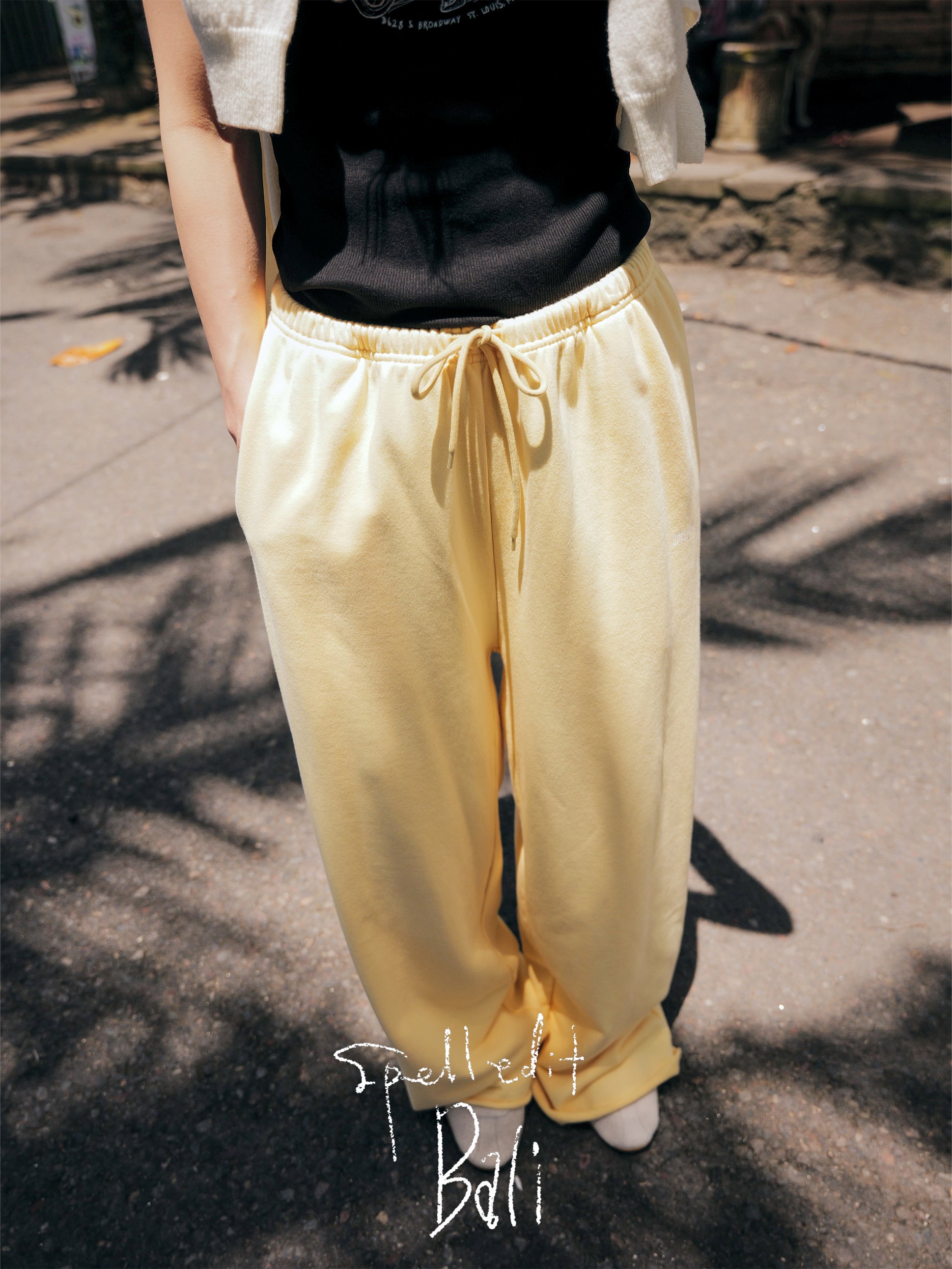 LOW CUT SWEAT PANTS