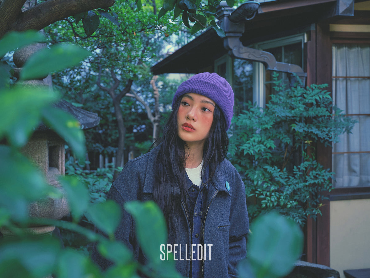 Melton Zip up Blouson