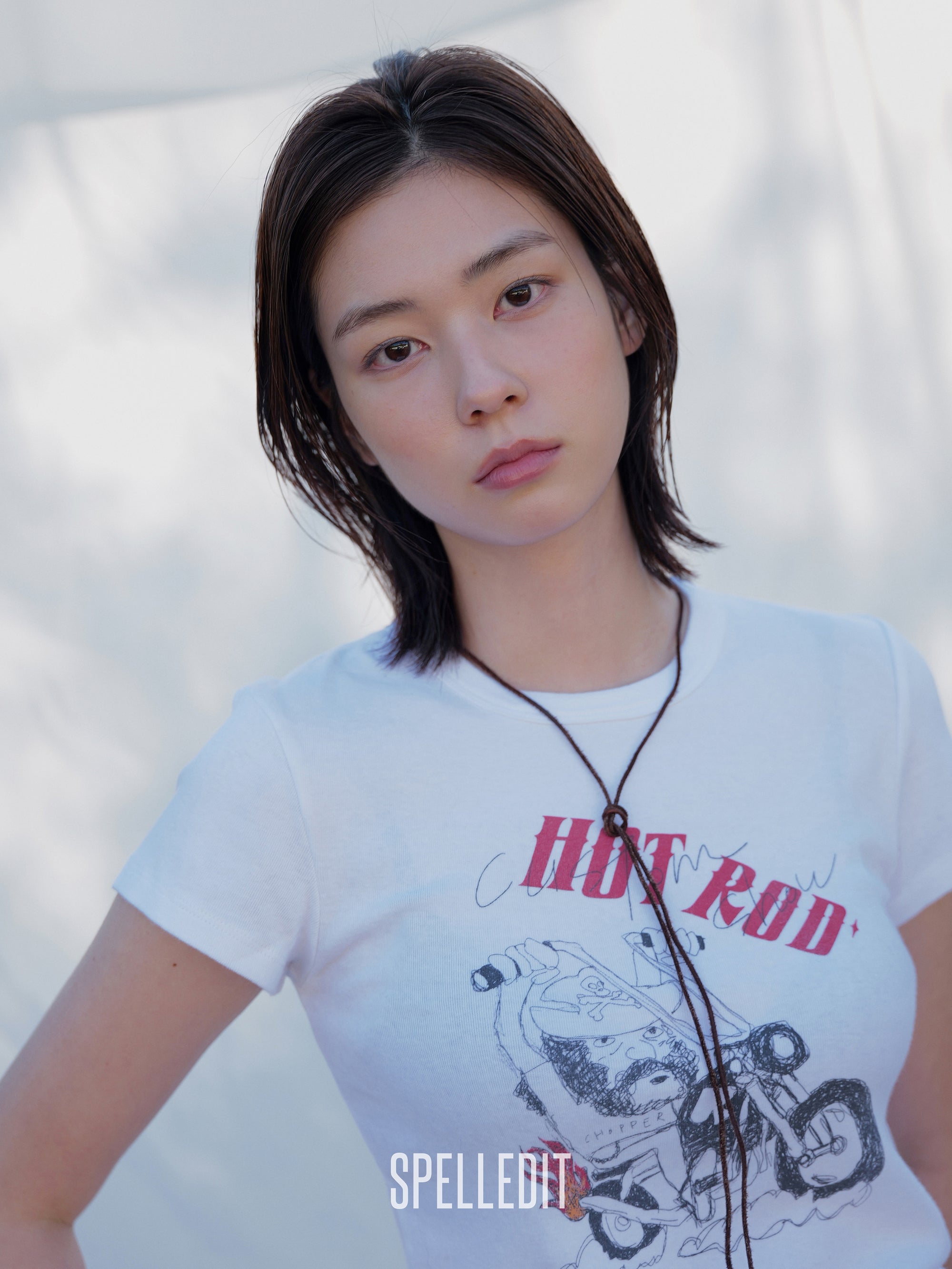 [9/7 PRE]HOT ROD SLIM T-SHIRT