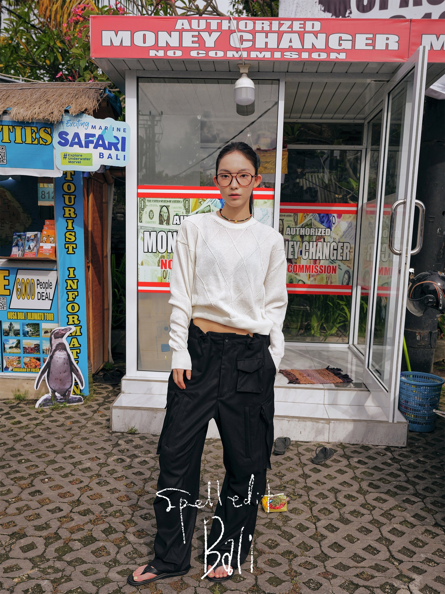 SHEER FISHERMAN KNIT