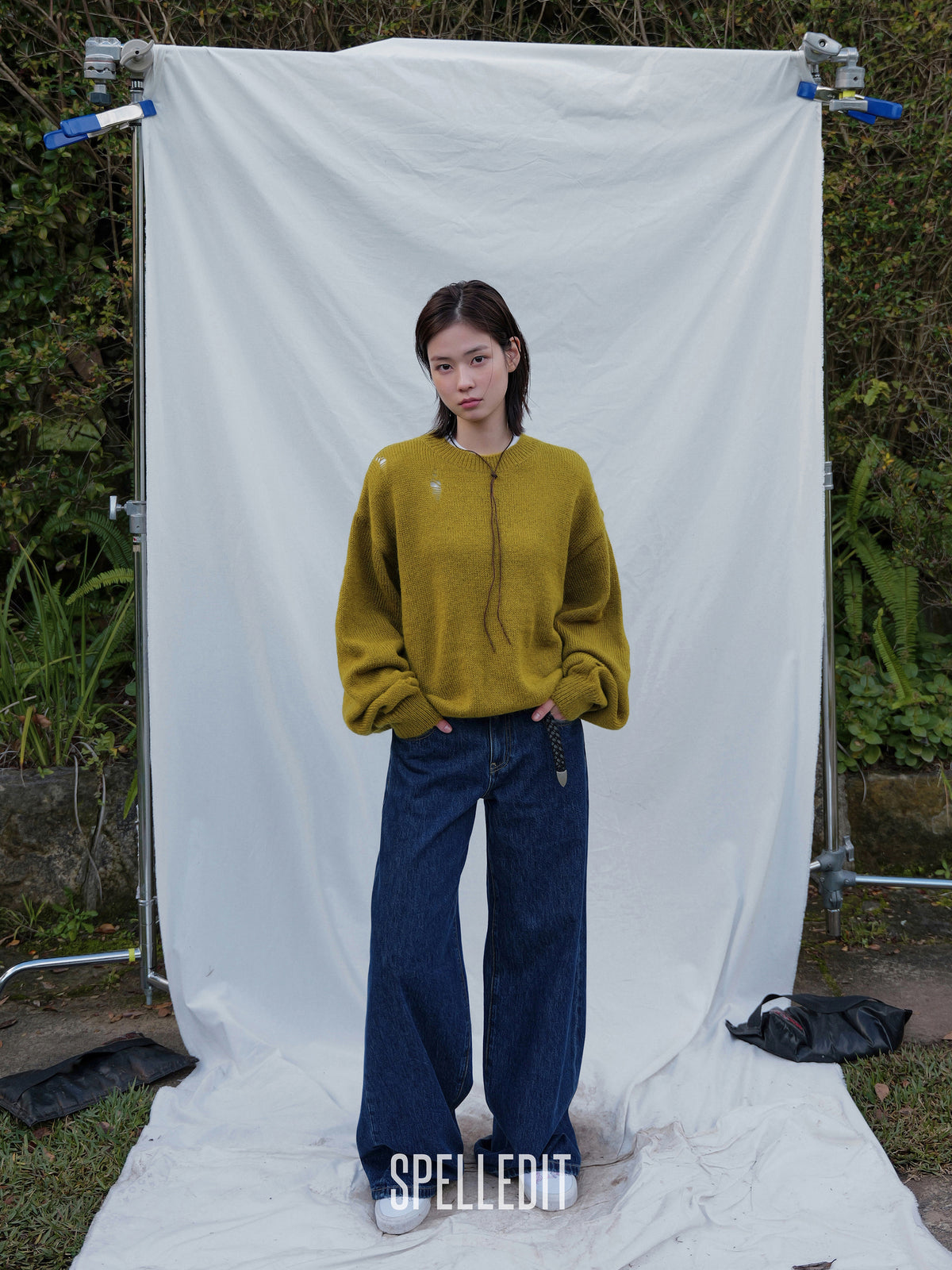 VINTAGE DISTRESSED KNIT