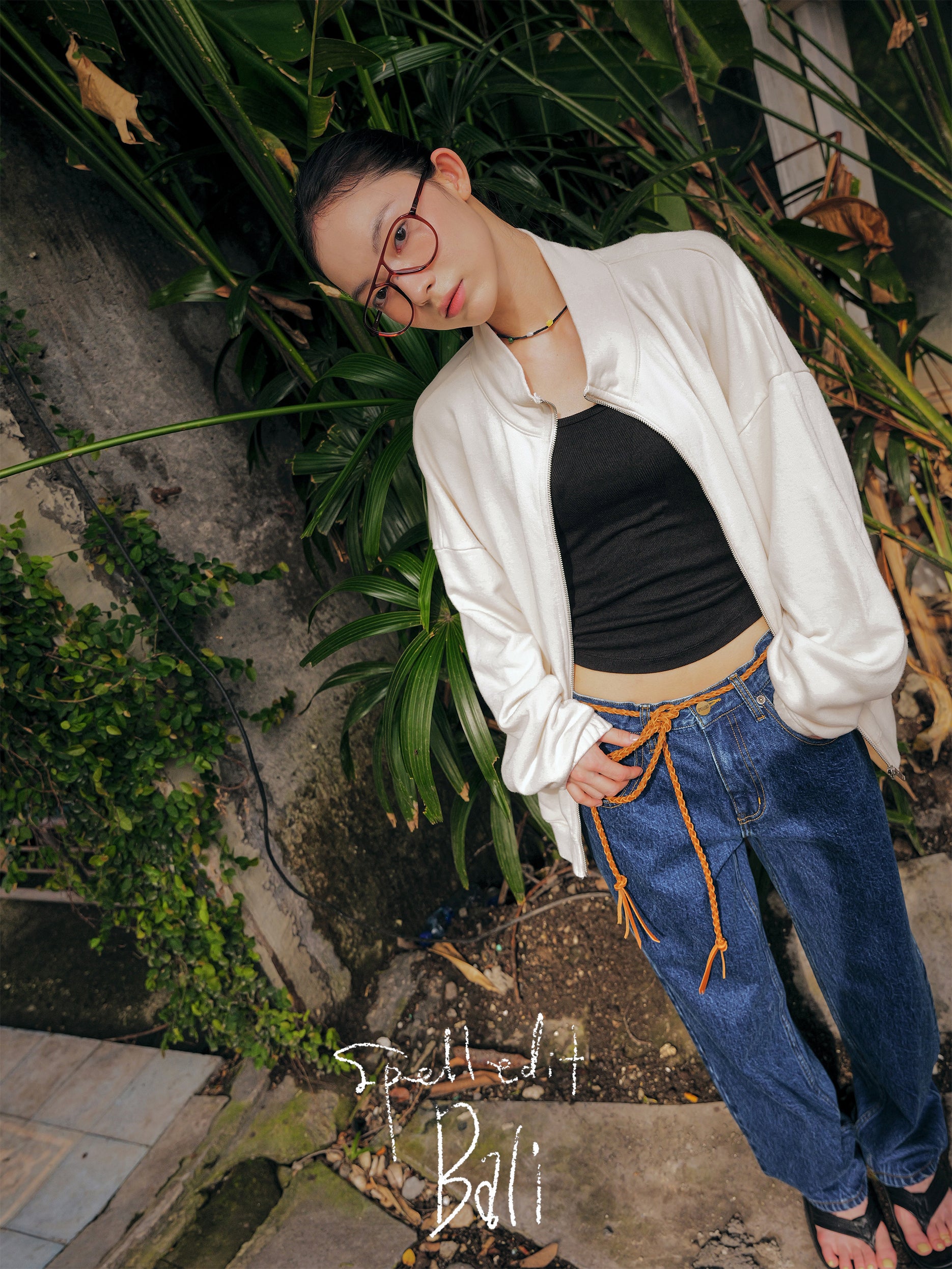 HIGH-NECK ZIP-UP ANORAK