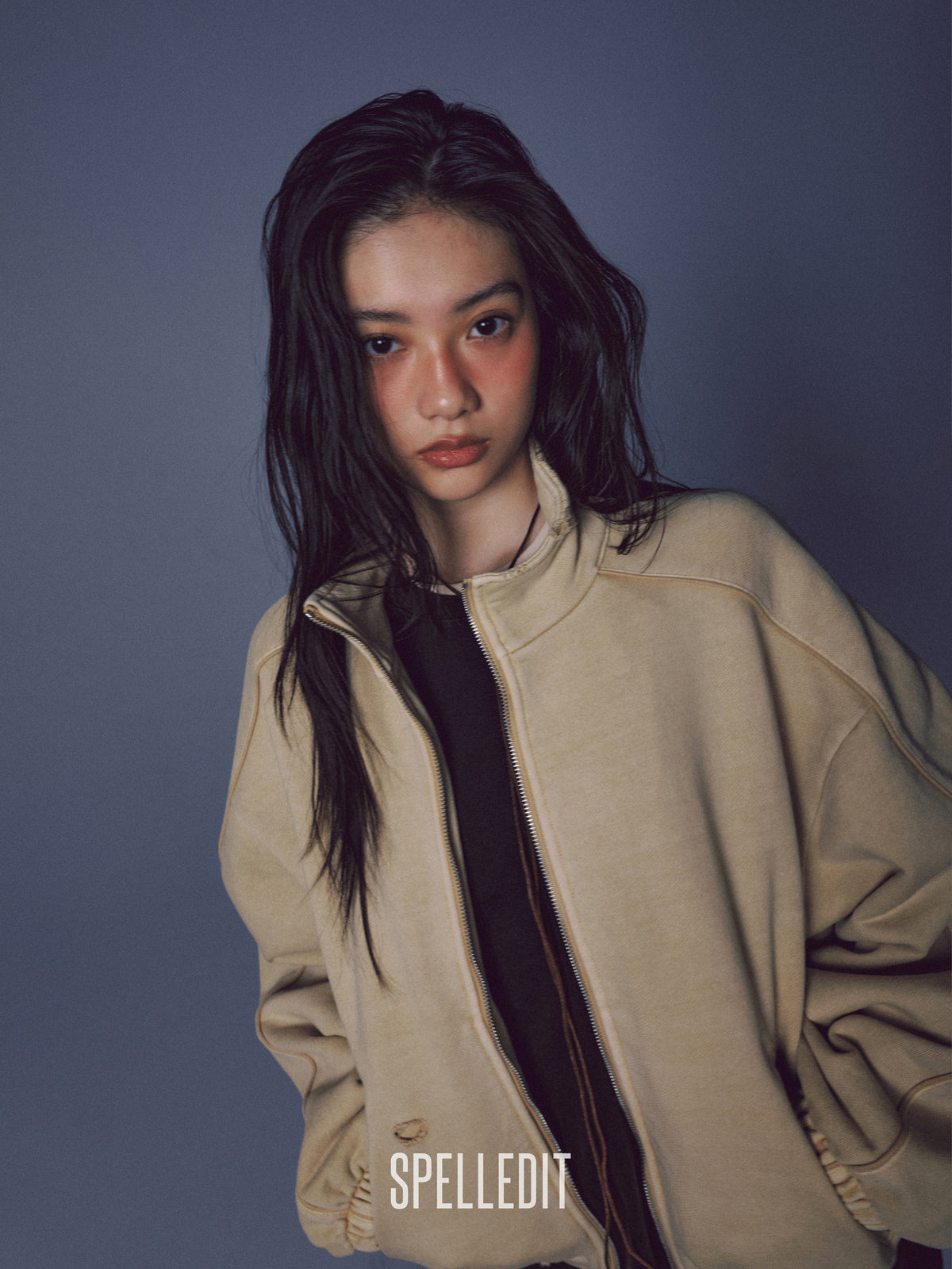 COTTON HIGH NECK ANORAK
