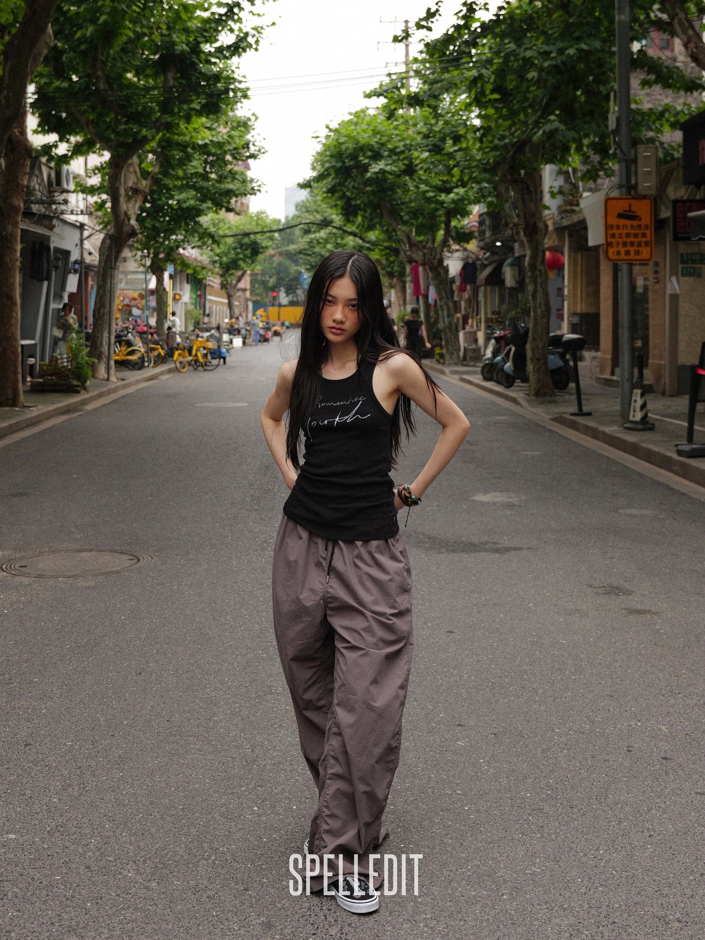 [6/22 PRE]ELASTIC WAIST CASUAL PANTS