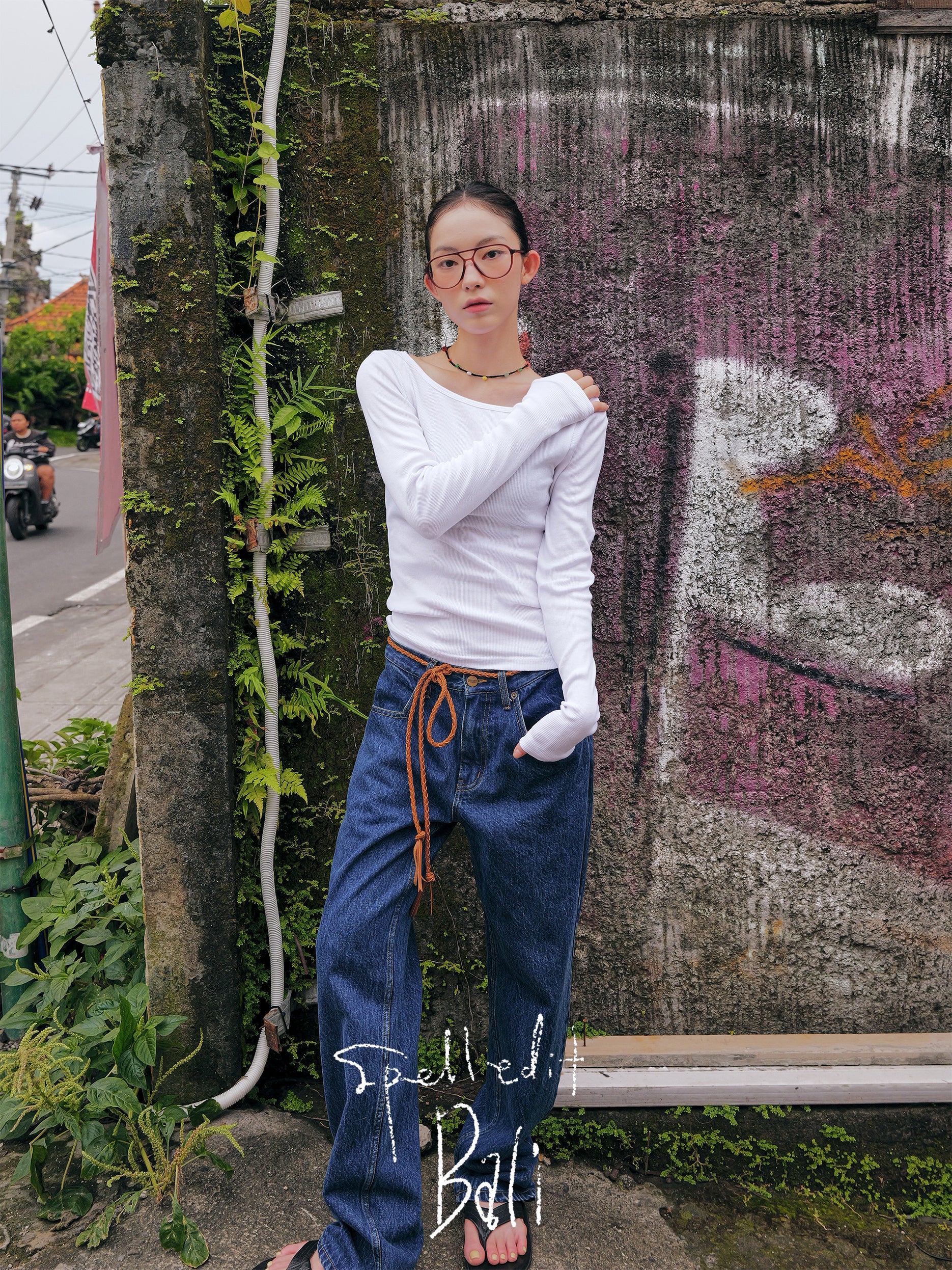 BOY-FIT DENIM PANTS