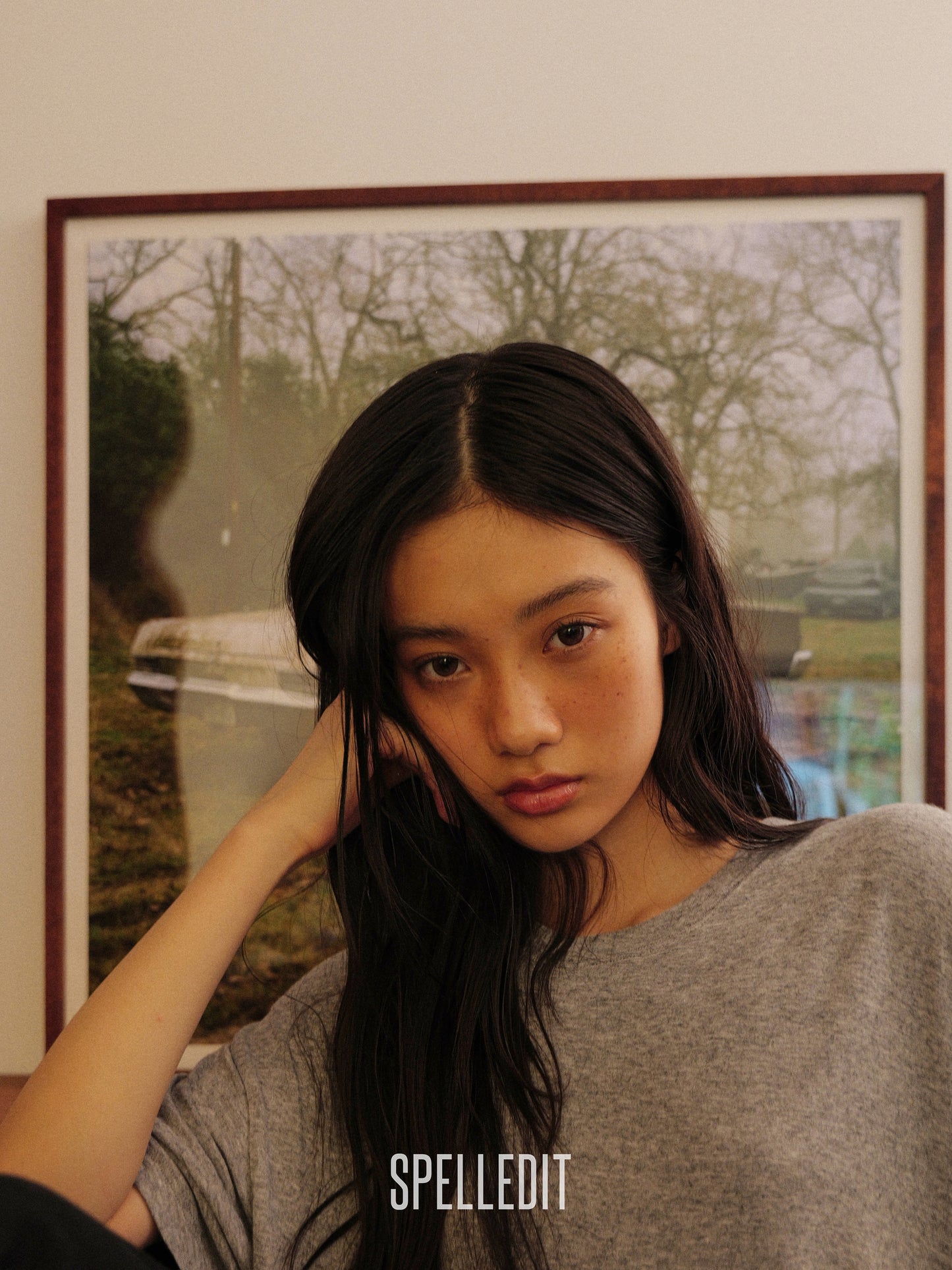 [6/22 PRE]LOOSE FIT STRETCH T-SHIRT