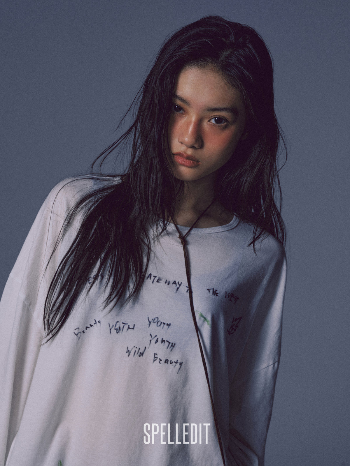 HAND DRAWN LONG SLEEVE T-SHIRT